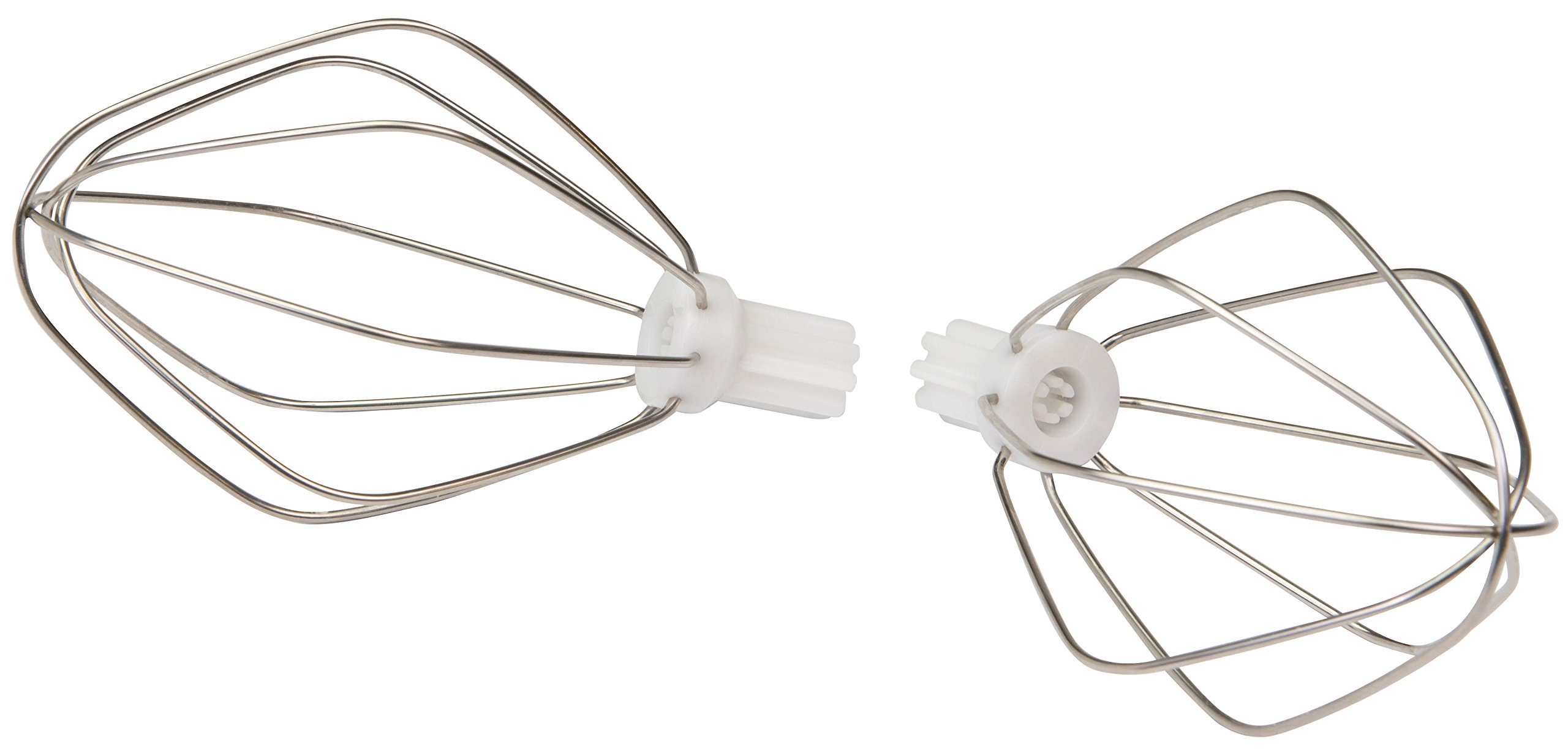 Bosch Universal Mixer Wire Whips Set of 2 - Stainless Steel Whisk Attachments for Baking, Mixing & Whipping - Perfect for Cakes, Cookies & Creams
