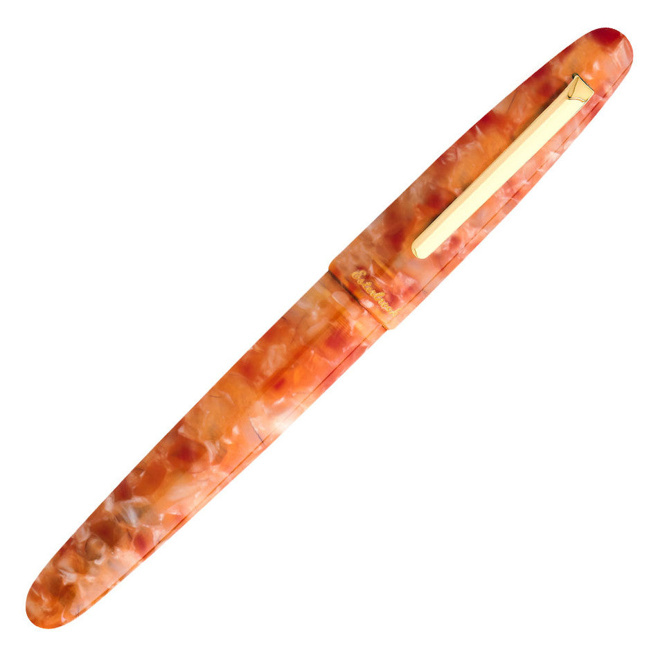 Esterbrook Estie Oversize Fountain Pen - Petrified Forest Design with Gold Trim | Premium Writing Instrument for Calligraphy, Journaling & Gift Giving