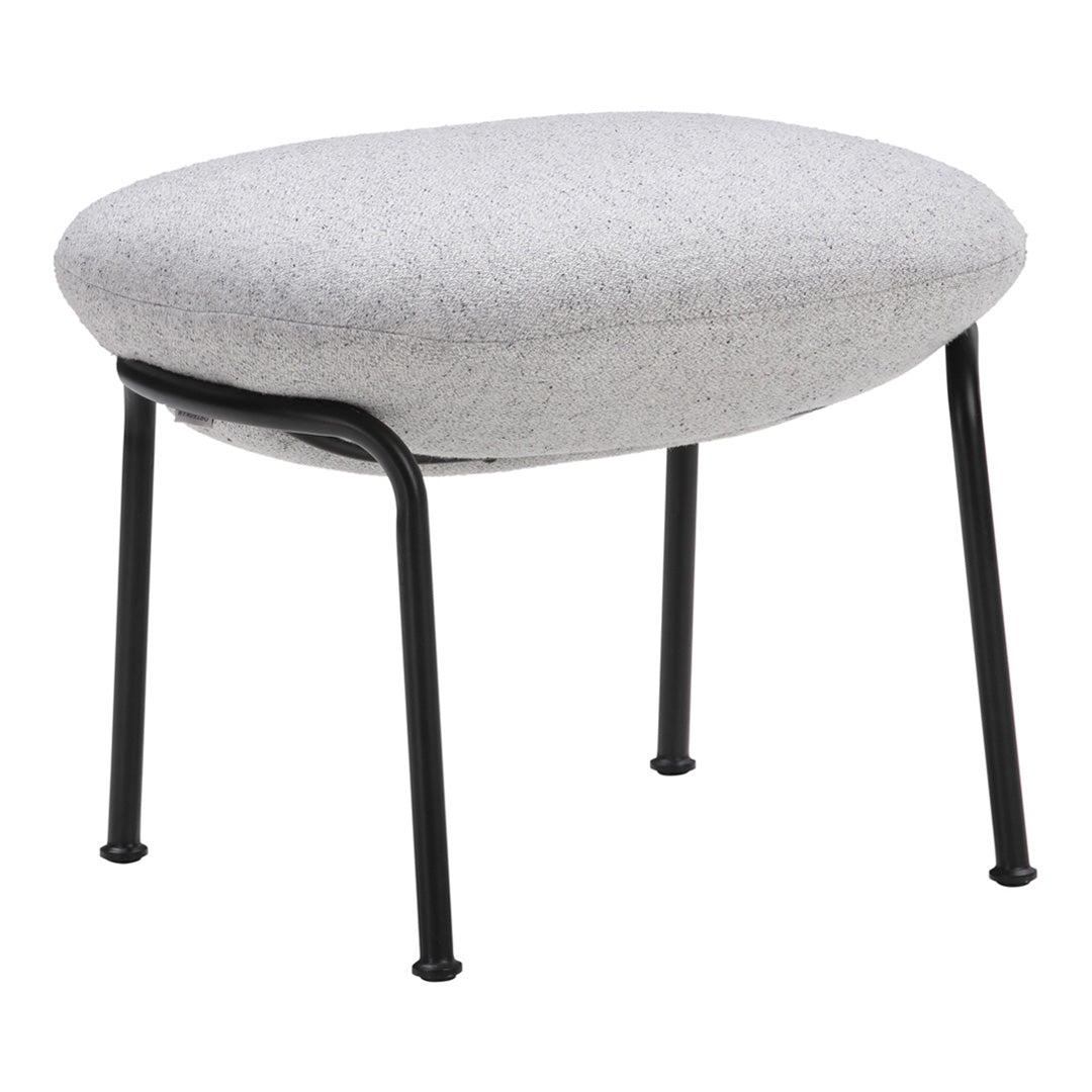 NicheTto Studio Aloe Footstool by Wendelbo - Modern Boho Ottoman for Living Room, Bedroom & Nursery - Comfortable and Stylish Accent Seating