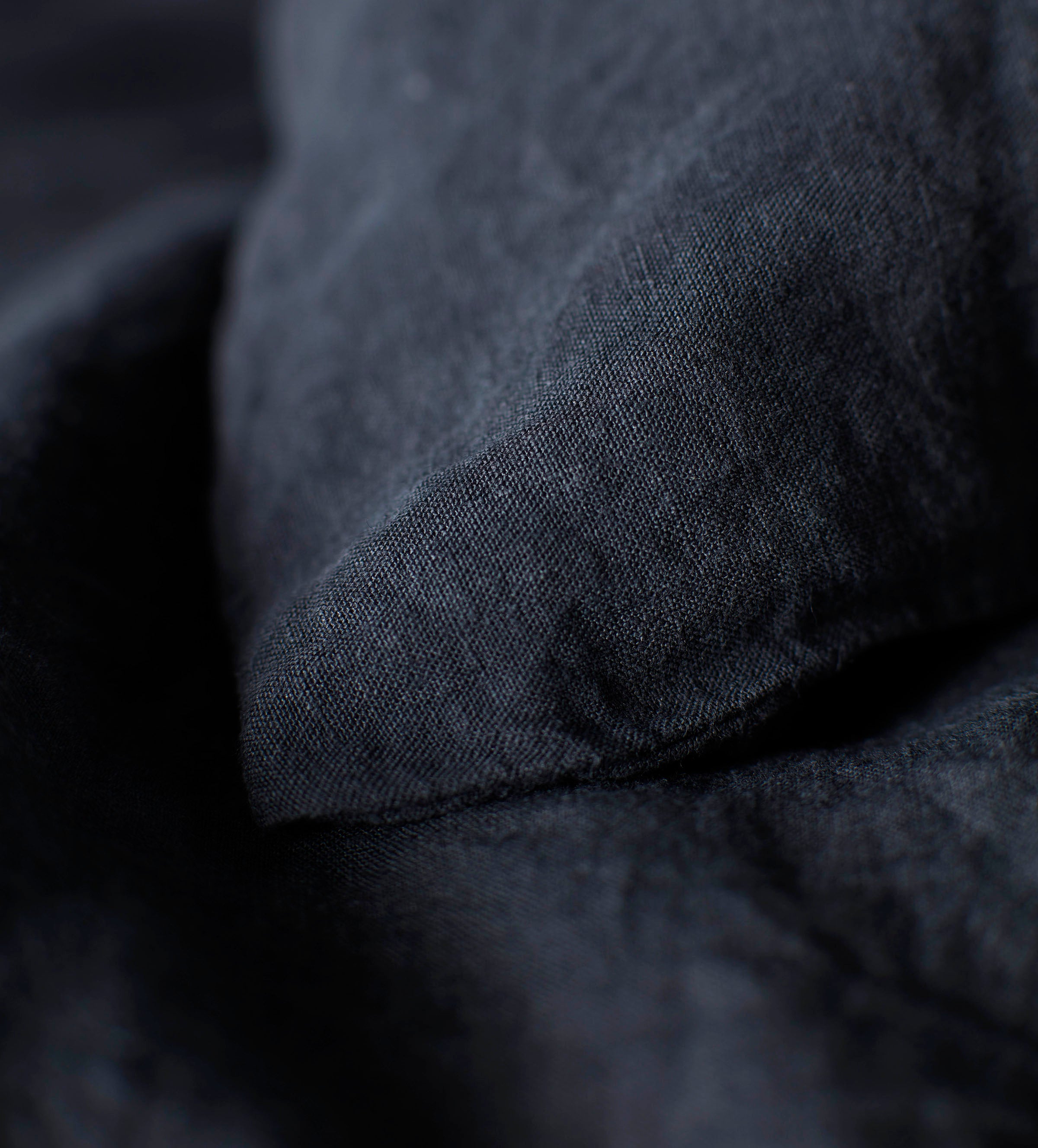 Premium 100% Linen Duvet Cover Set - Soft Breathable Black Bedding for All Seasons - Perfect for Master Bedroom, Guest Room & Vacation Homes