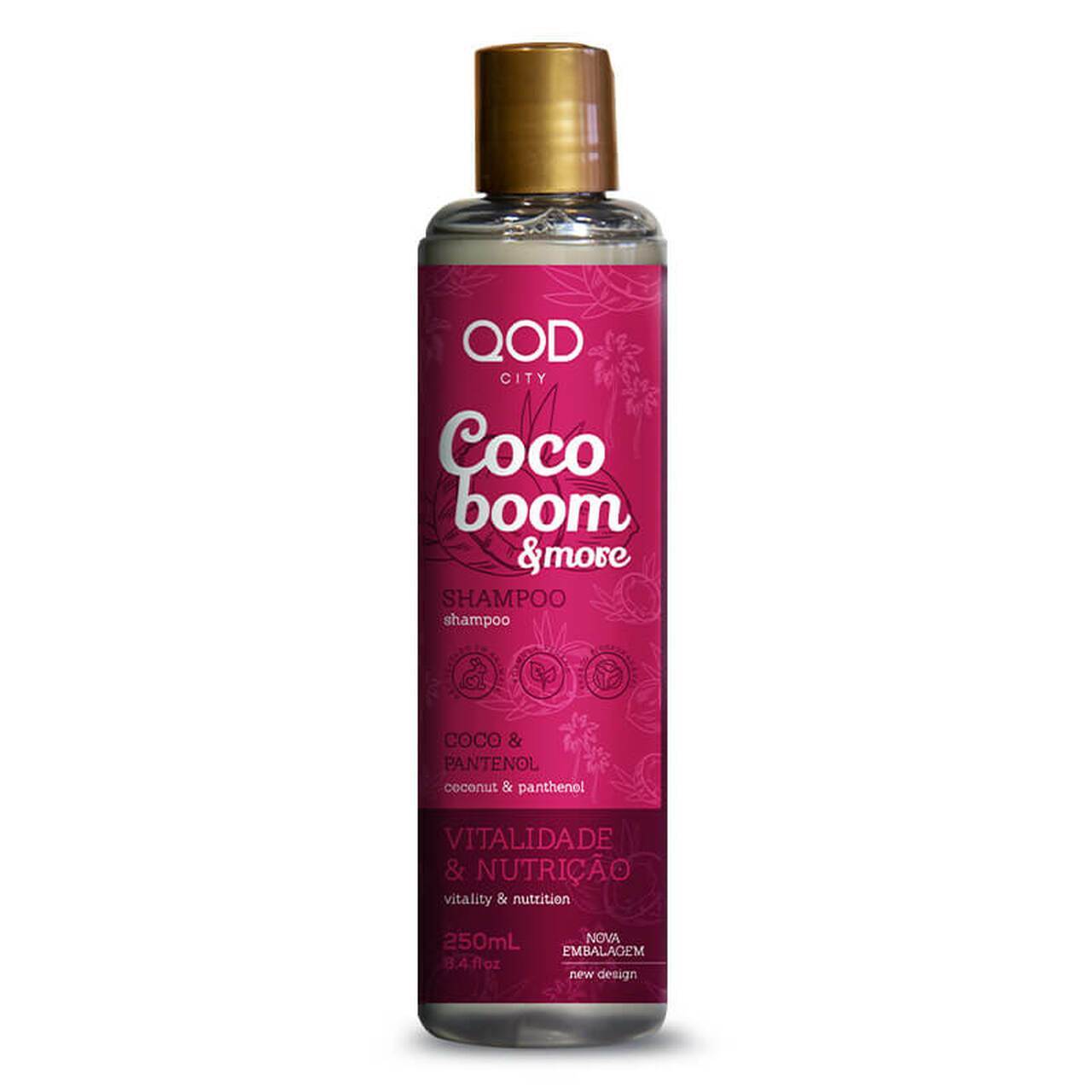 Coco Boom & More Nourishing Shampoo for Soft Hair - 250ml Hair Treatment | Deep Hydration & Repair for Dry, Damaged Hair | Perfect for Daily Use & Salon-Quality Results at Home
