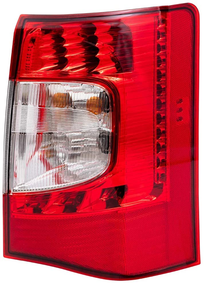 OE Style Replacement Rear Brake Tail Lights Assembly for 2011-2016 Chrysler Town & Country - Compatible with CH2800198, 5182531AE, CH2801198, 5182530AE - Perfect for Night Driving & Enhanced Vehicle Safety