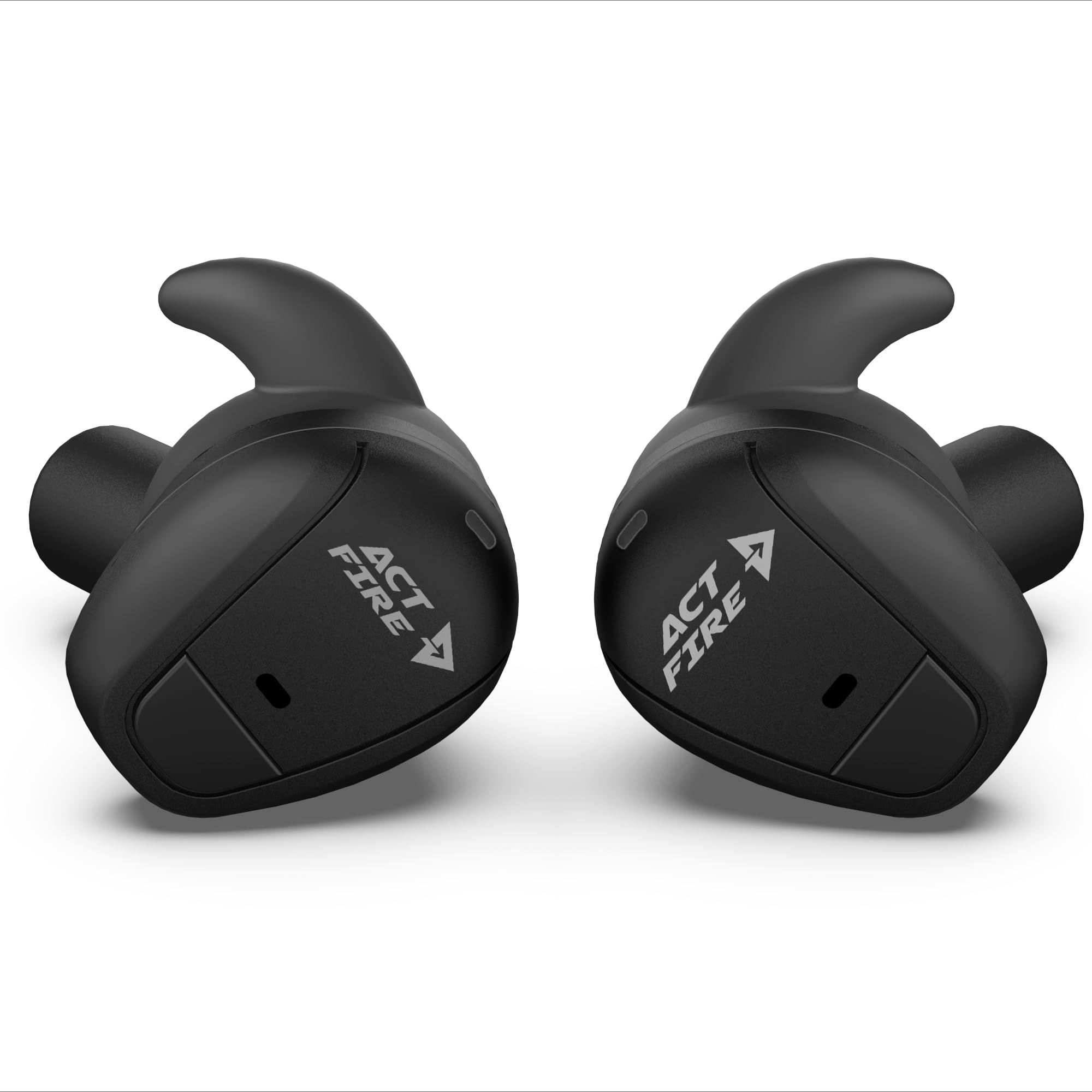Electronic Shooting Ear Protection Earbuds - Noise Canceling Earplugs for Hunting, Range Shooting & Loud Events - Reusable Hearing Protection for Gun Range, Concerts & Construction
