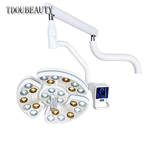 Professional Dental Shadow Lamp with Touch LED Lighting - Dual Head Surgical Light for Dentists, Pet Surgery & Tattoo Parlors | Perfect for Dental Chairs, Veterinary Clinics & Beauty Studios