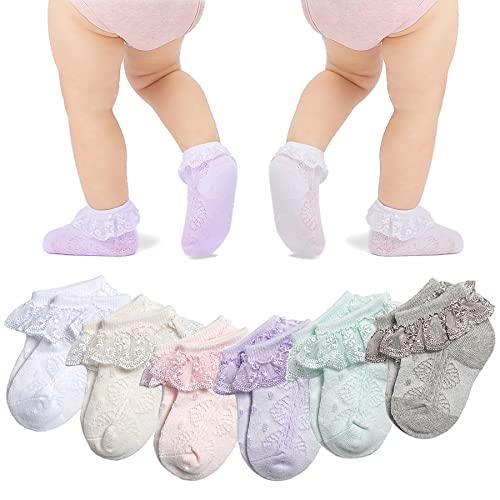 White Ivory Pink Purple Green Grey 6-pack