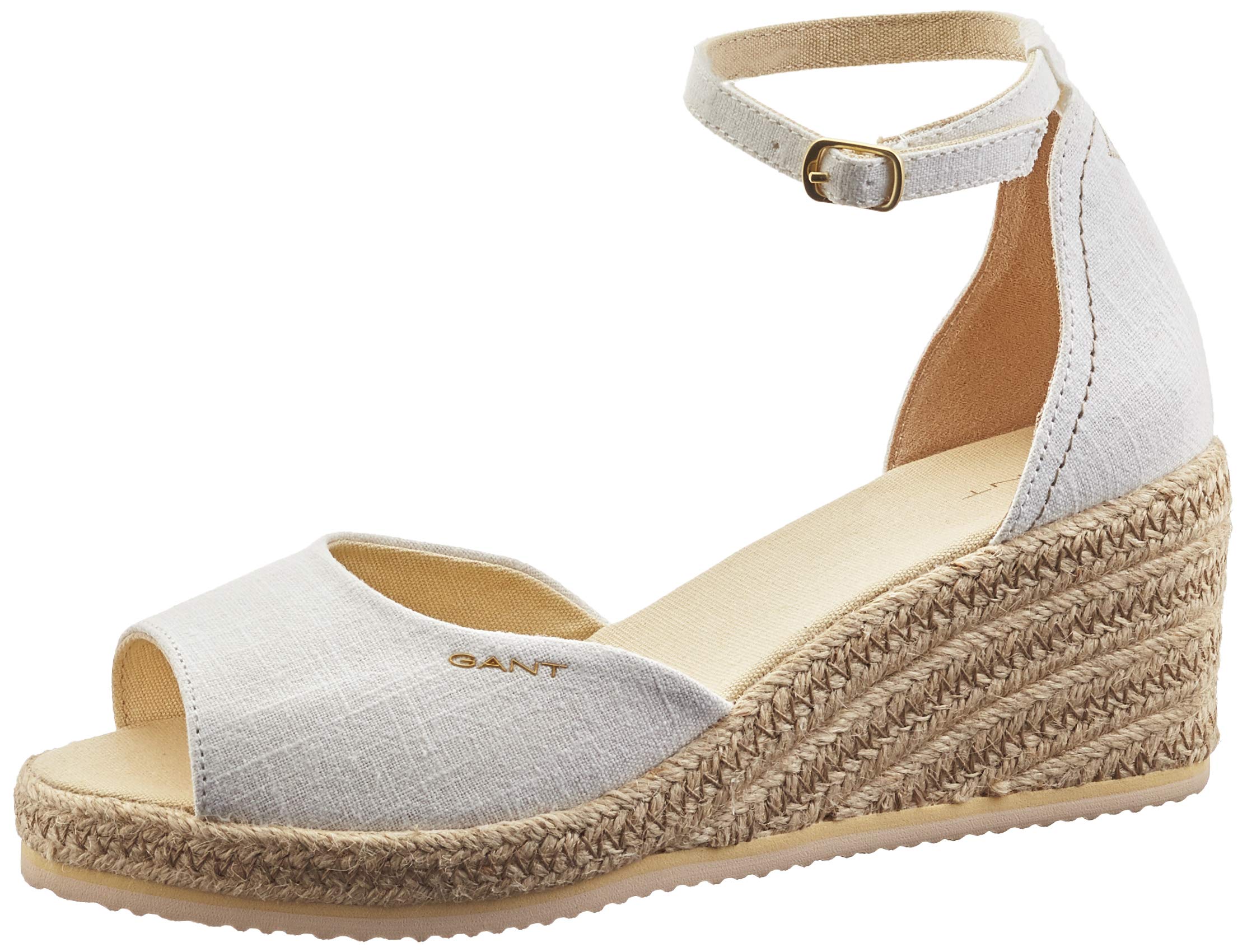 GANT Women's Ankle Strap Sandals - Comfortable Summer Dress Sandals for Women | Casual & Beach Wedding Shoes | Perfect for Outdoor, Vacation, and Daily Wear