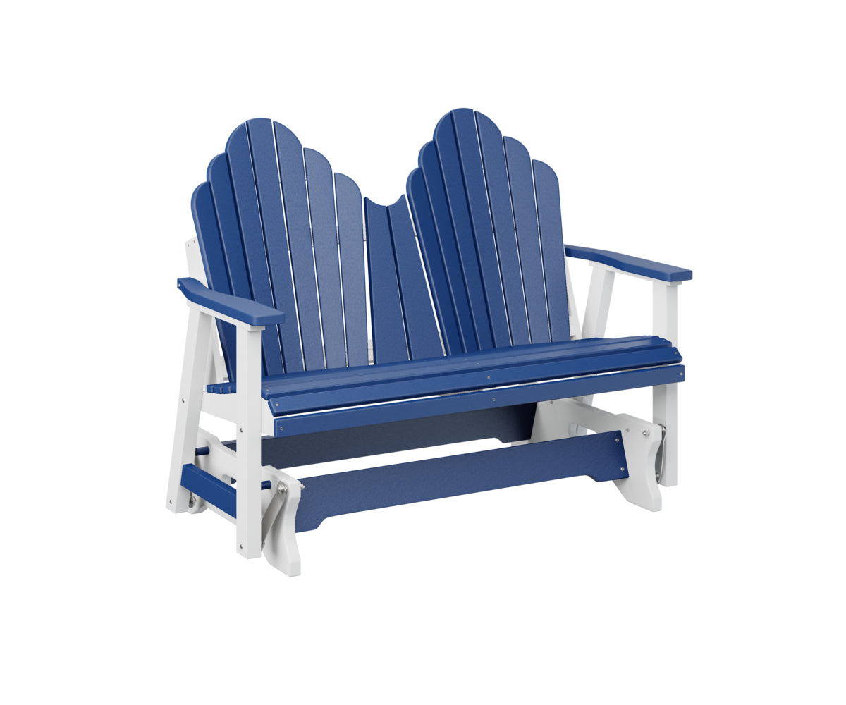 Berlin Gardens Cozi Back Double Glider - Outdoor Patio Swing with Canopy, Comfortable 2-Person Bench Glider for Garden, Porch, Deck - Perfect for Relaxing and Enjoying Nature
