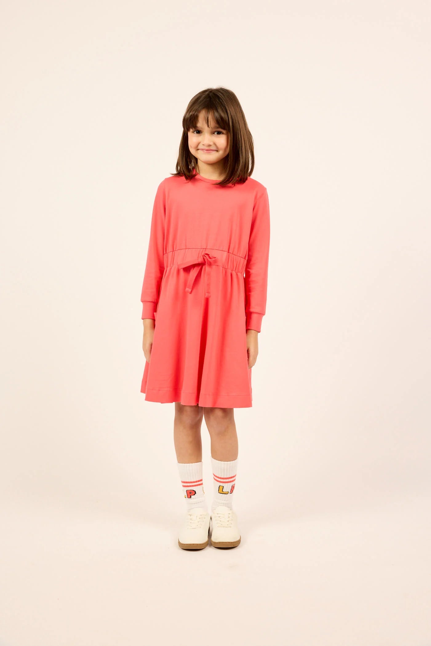 Little Parni Pocket Pink Dress K488 - Cute Girls' Floral Summer Dress for Parties & Playdates | Perfect for Birthday, School Events & Outdoor Adventures