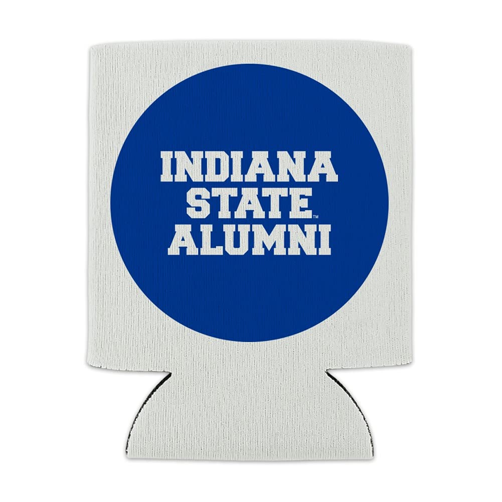 Indiana State University Alumni Insulated Can Cooler - Collapsible Drink Sleeve & Beverage Holder - Perfect for Tailgates, BBQs, and Campus Events
