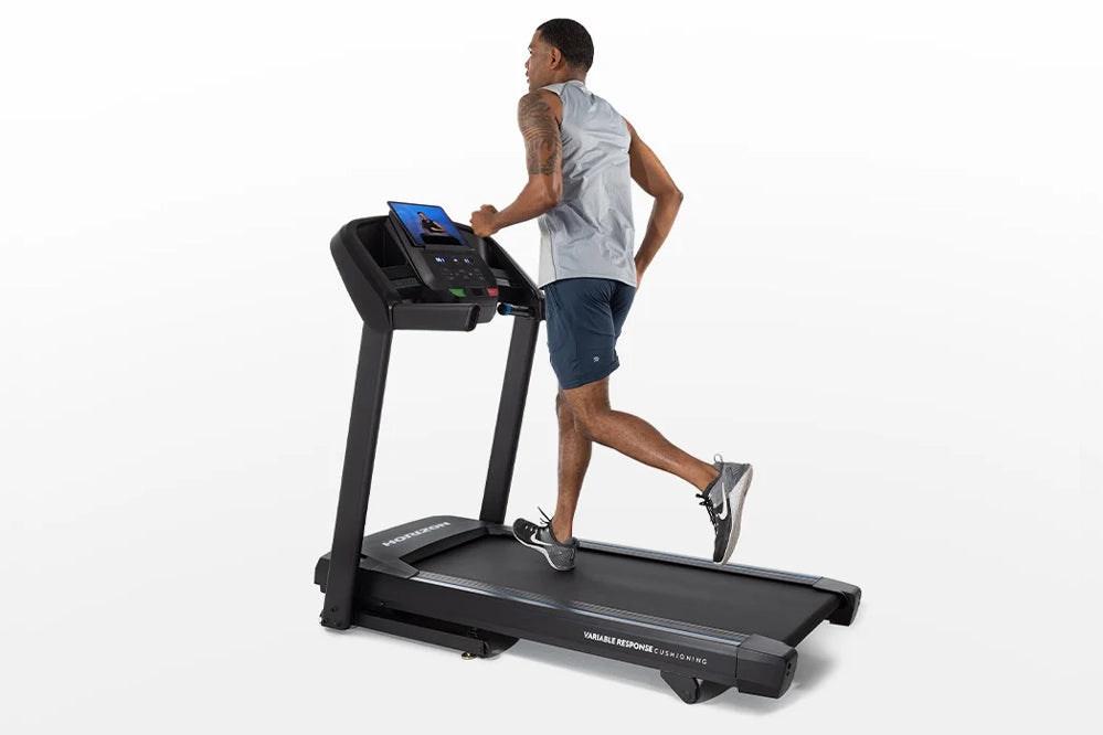 Horizon T101 Folding Treadmill - Compact Home Gym Equipment for Walking & Running | Perfect for Small Spaces & Home Workouts