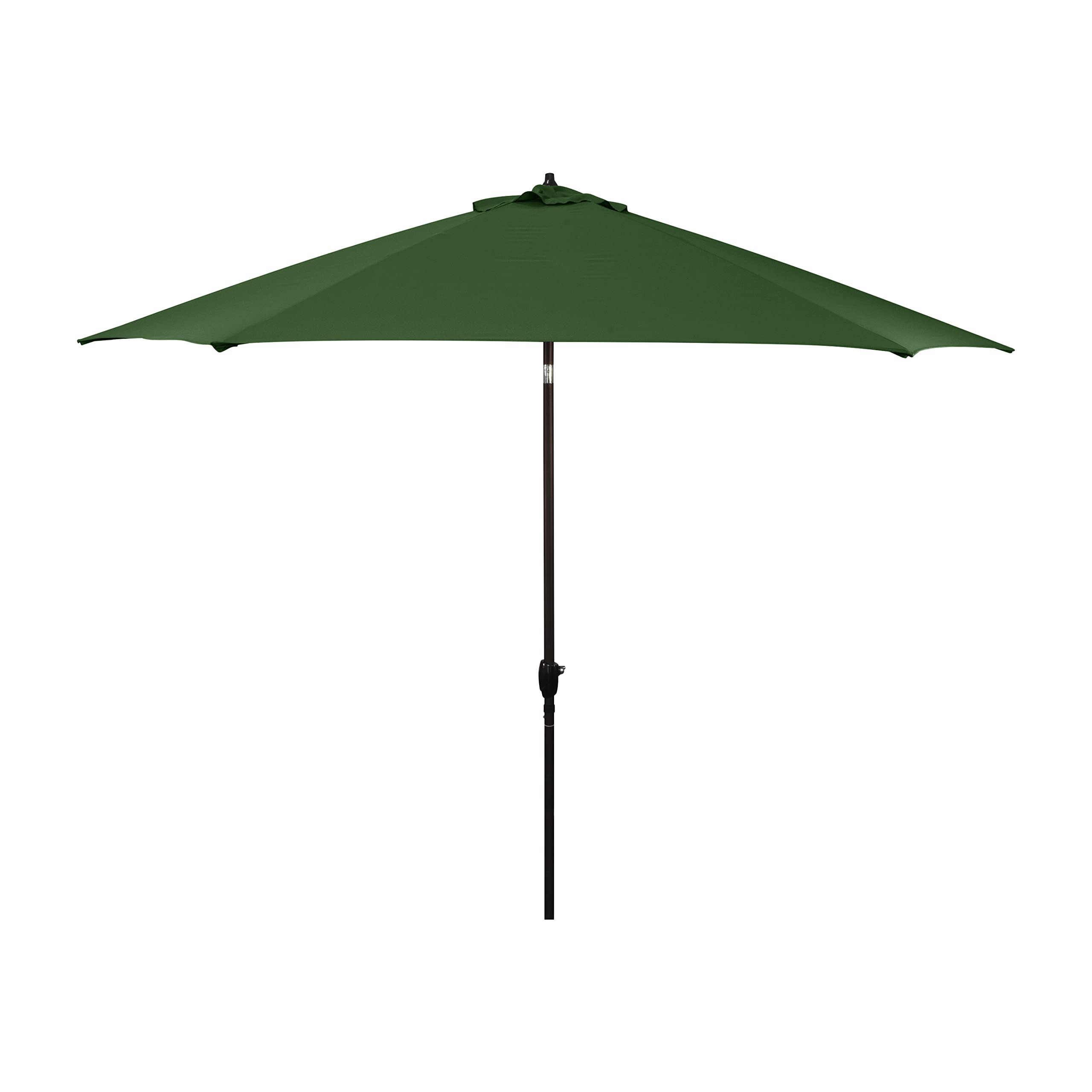Sunline 11ft Crank Open Push Tilt Patio Umbrella with Aluminum Ribs & Pole - Perfect for Backyard, Poolside, and Outdoor Dining