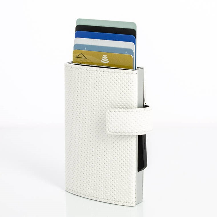 CASCADE SNAP Wallet - Slim RFID Blocking Minimalist Wallet for Men & Women | Perfect for Travel, Everyday Carry & Contactless Payments
