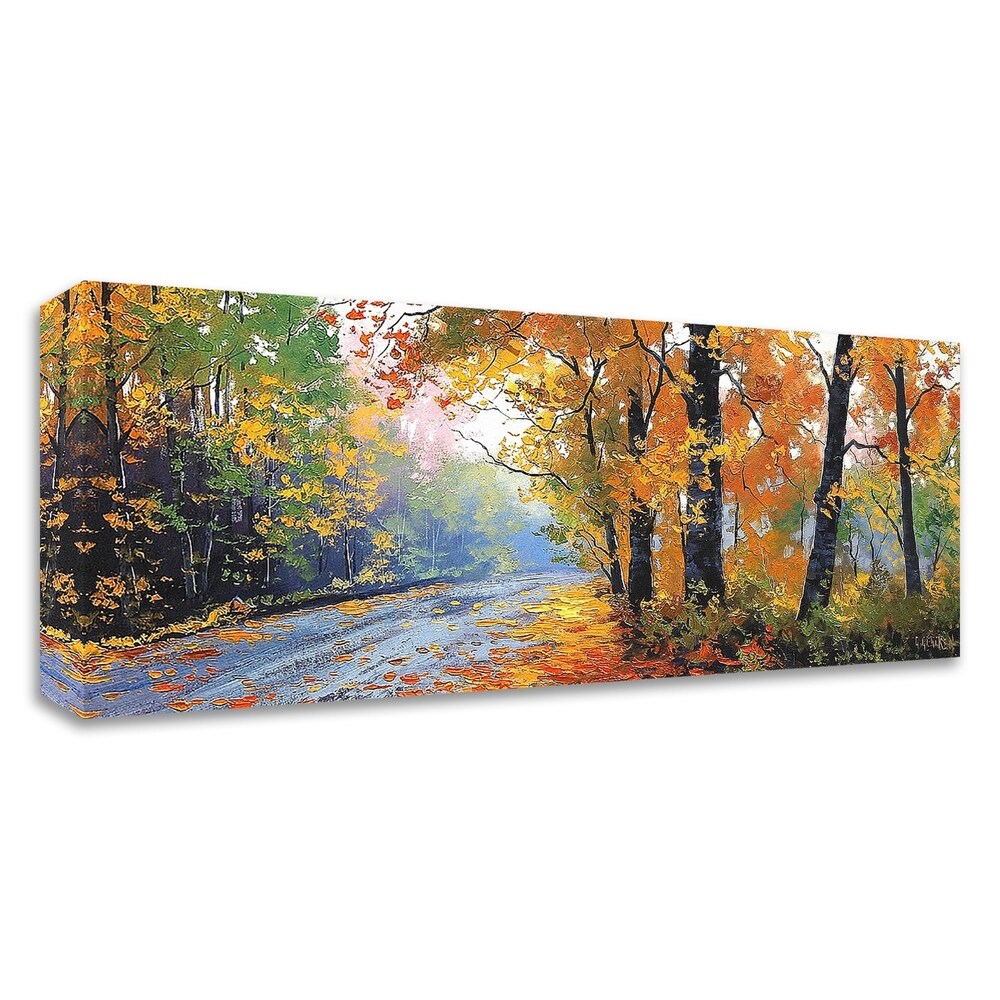Autumn Backlight by Graham Gercken - Premium Canvas Wall Art Print - Ready to Hang - Perfect for Living Room, Bedroom & Office Decor