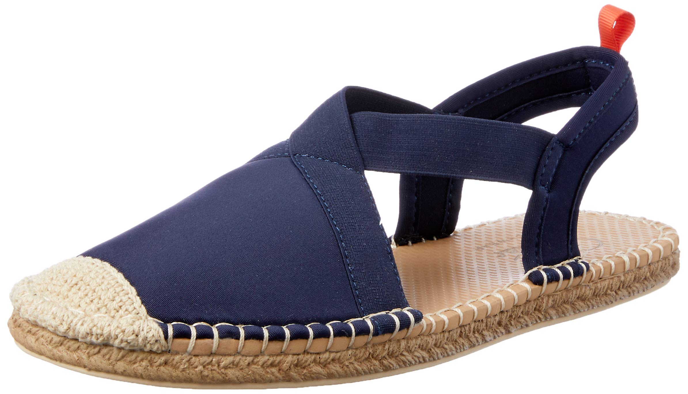 Sea Star Beachwear Seafarer Denim Water-Friendly Espadrilles for Women - Comfortable & Quick-Drying Sandals for Beach, Pool, and Summer Vacations