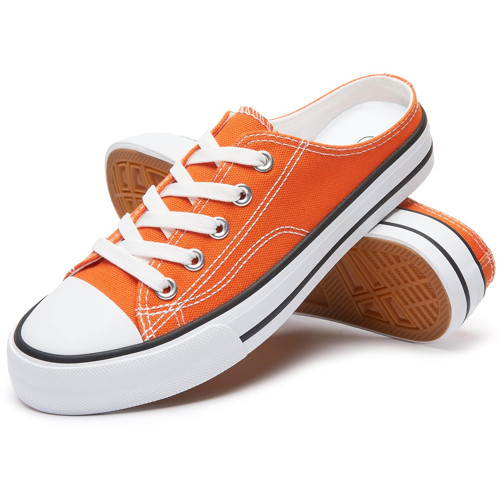 Women's Canvas Sneakers & Loafers - Comfortable Washed Canvas Shoes for Women & Girls | Perfect for Casual Wear, Walking & Everyday Fashion