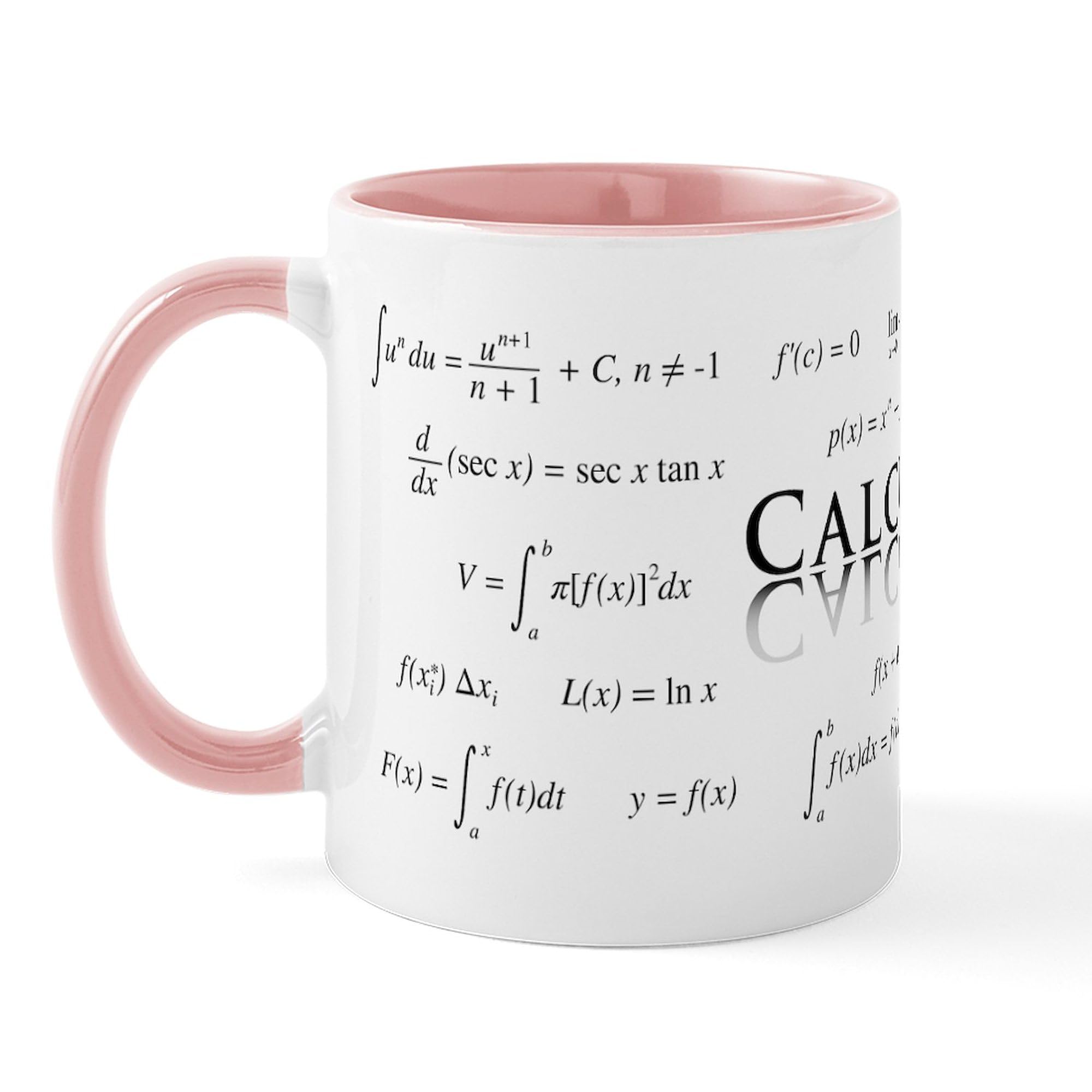 Calculus Equations Coffee Mug - 11 oz (325 ml) Ceramic Cup - Perfect for Math Teachers, Students & Science Lovers - Great Gift for Classroom, Office & Study Sessions