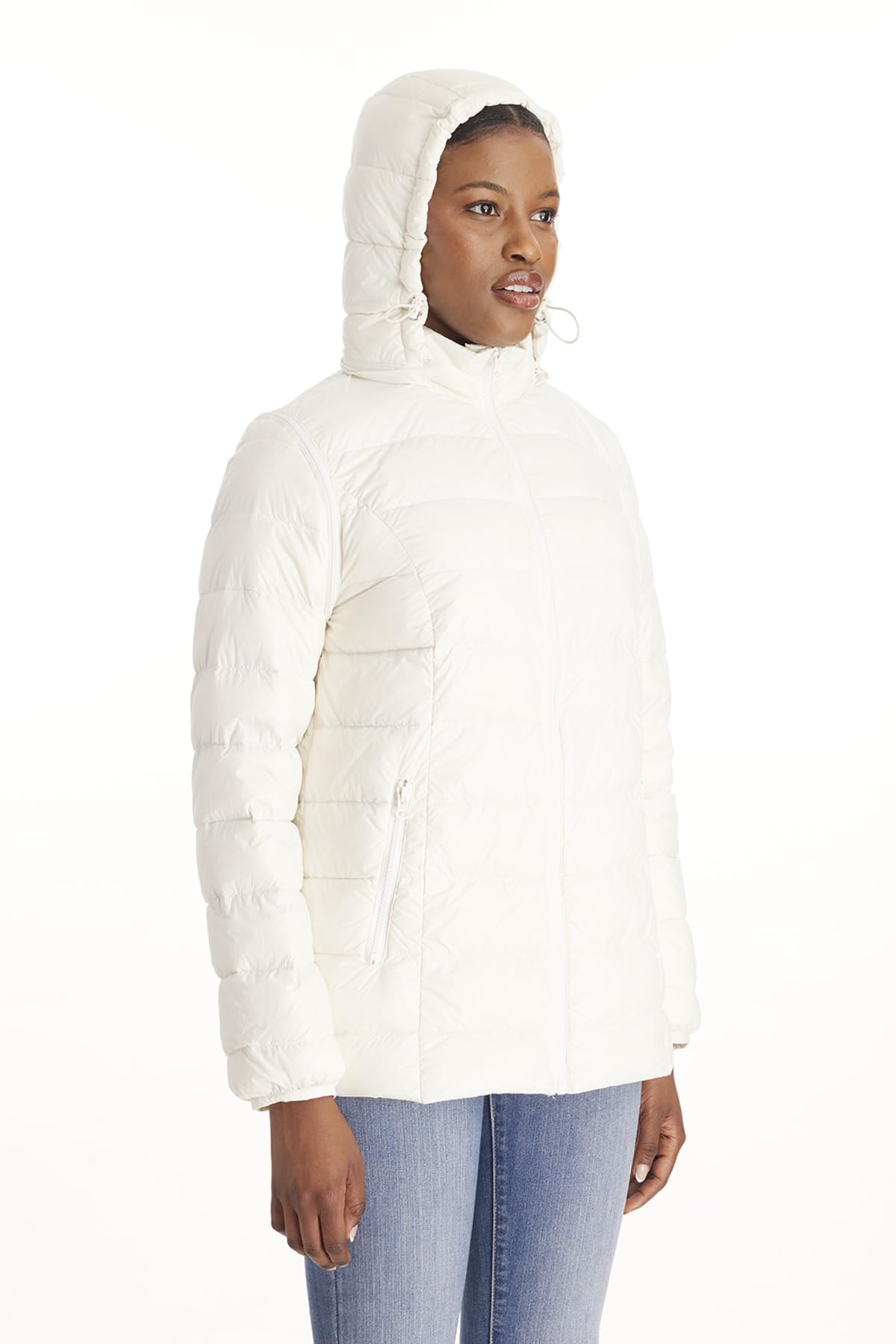 Maternity Down Jacket with Patented 3-in-1 Extender Panel for Pregnant Women & Baby-Wearing Moms - Perfect for Winter Outdoor Activities & Nursing Comfort