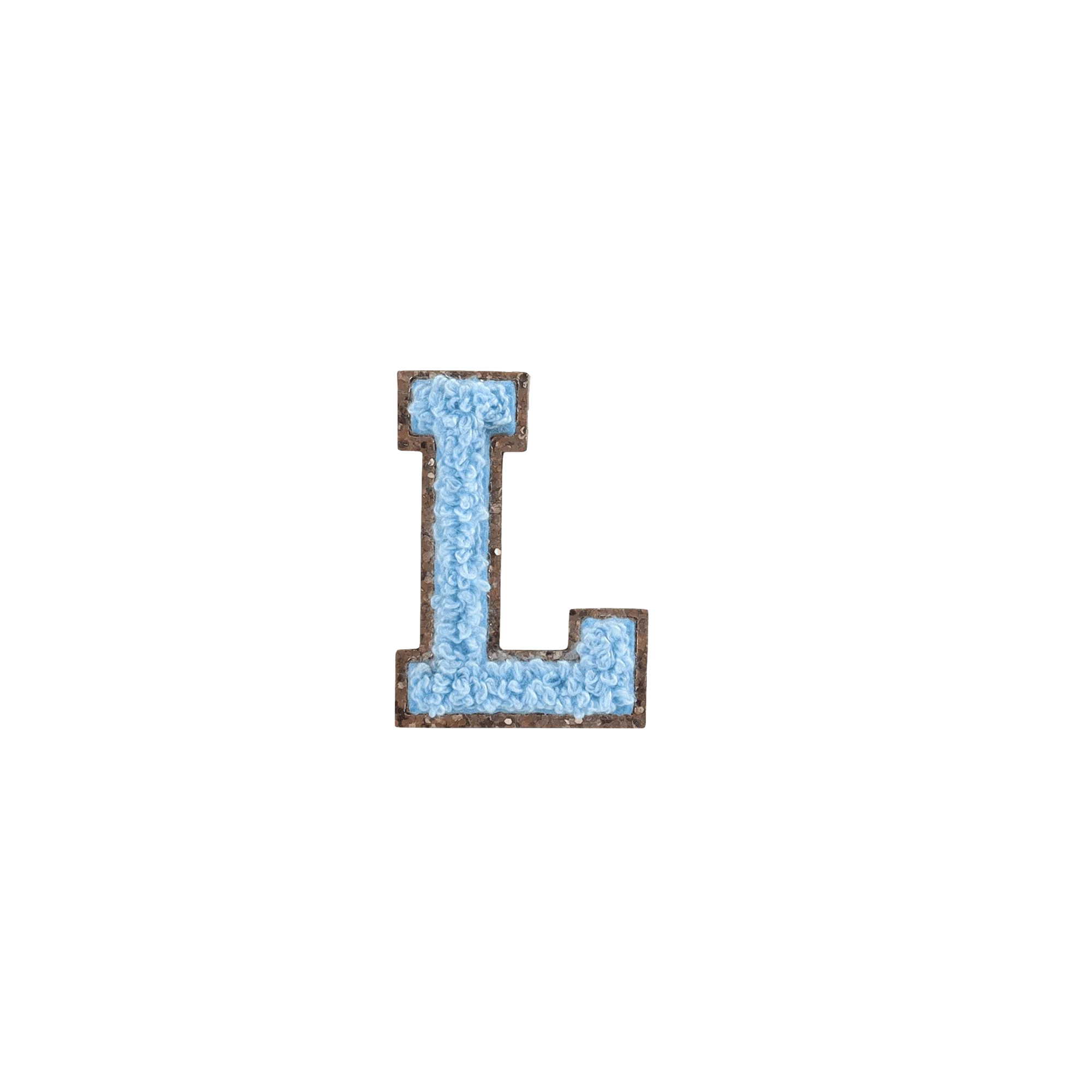 Rac n Roll Iron-On Letter Patches for Clothing - Custom DIY Name & Initial Patches for Jackets, Hats, Bags - Perfect for Personalizing Denim, Backpacks & School Uniforms (Style L)