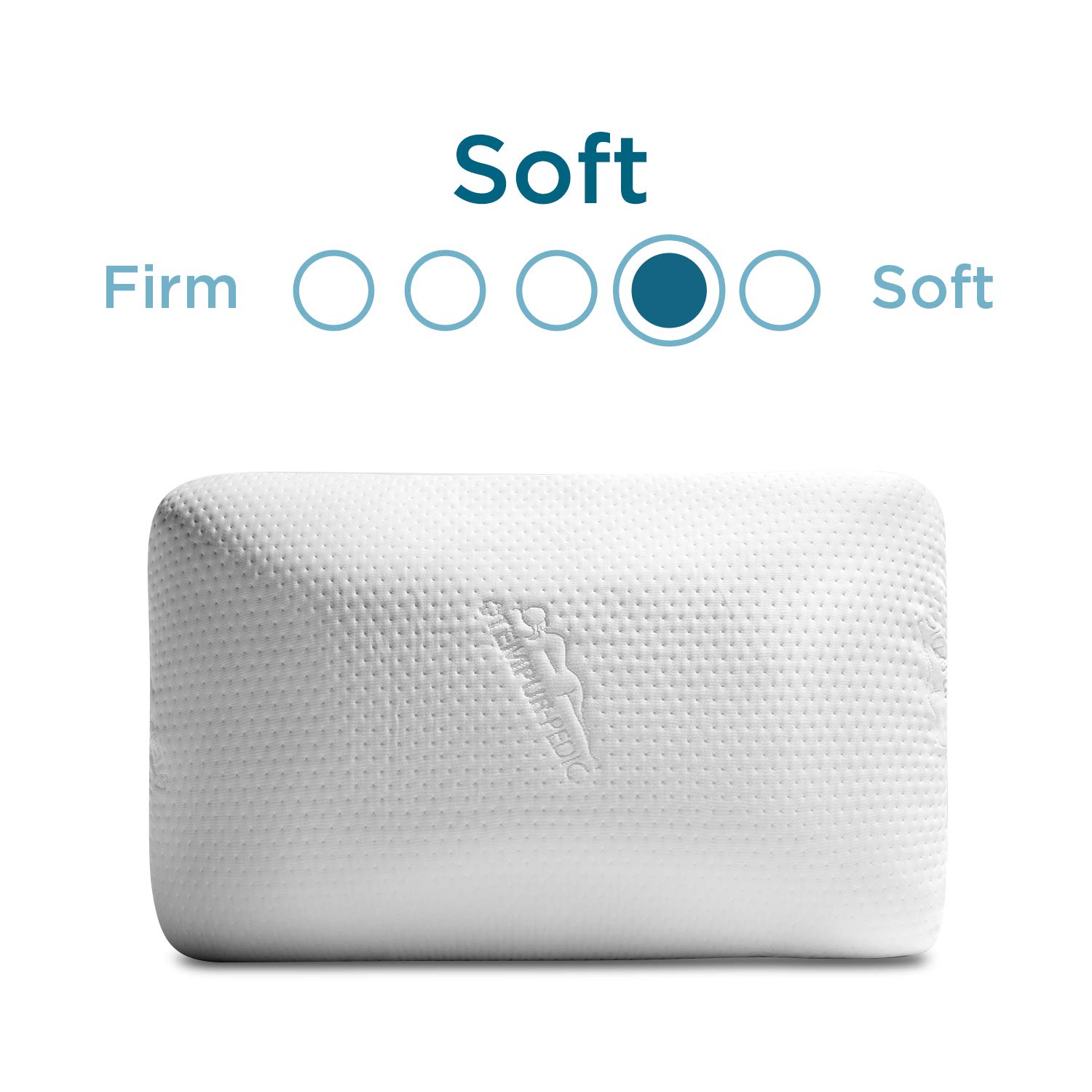 Tempur-Pedic TEMPUR-Adapt + Cooling 3-Inch King Size Mattress Topper with Symphony Pillow - Ultra Soft Luxury Memory Foam for Pressure Relief & Cool Sleep - Perfect for Hot Sleepers & Back Pain Relief - Bedroom Upgrade for Better Sleep Comfort