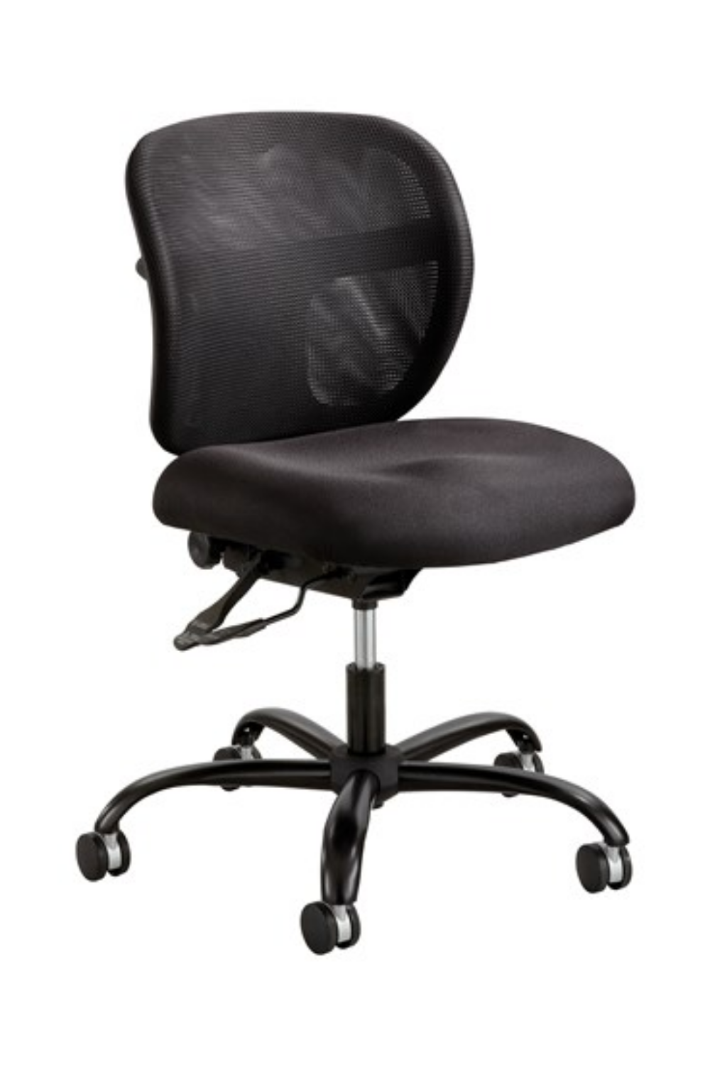 Safco Vue 24/7 Big and Tall 500 lb Capacity Heavy Duty Mesh Task Chair 3397 - Ergonomic Office Chair for Long Hours, Home & Commercial Use