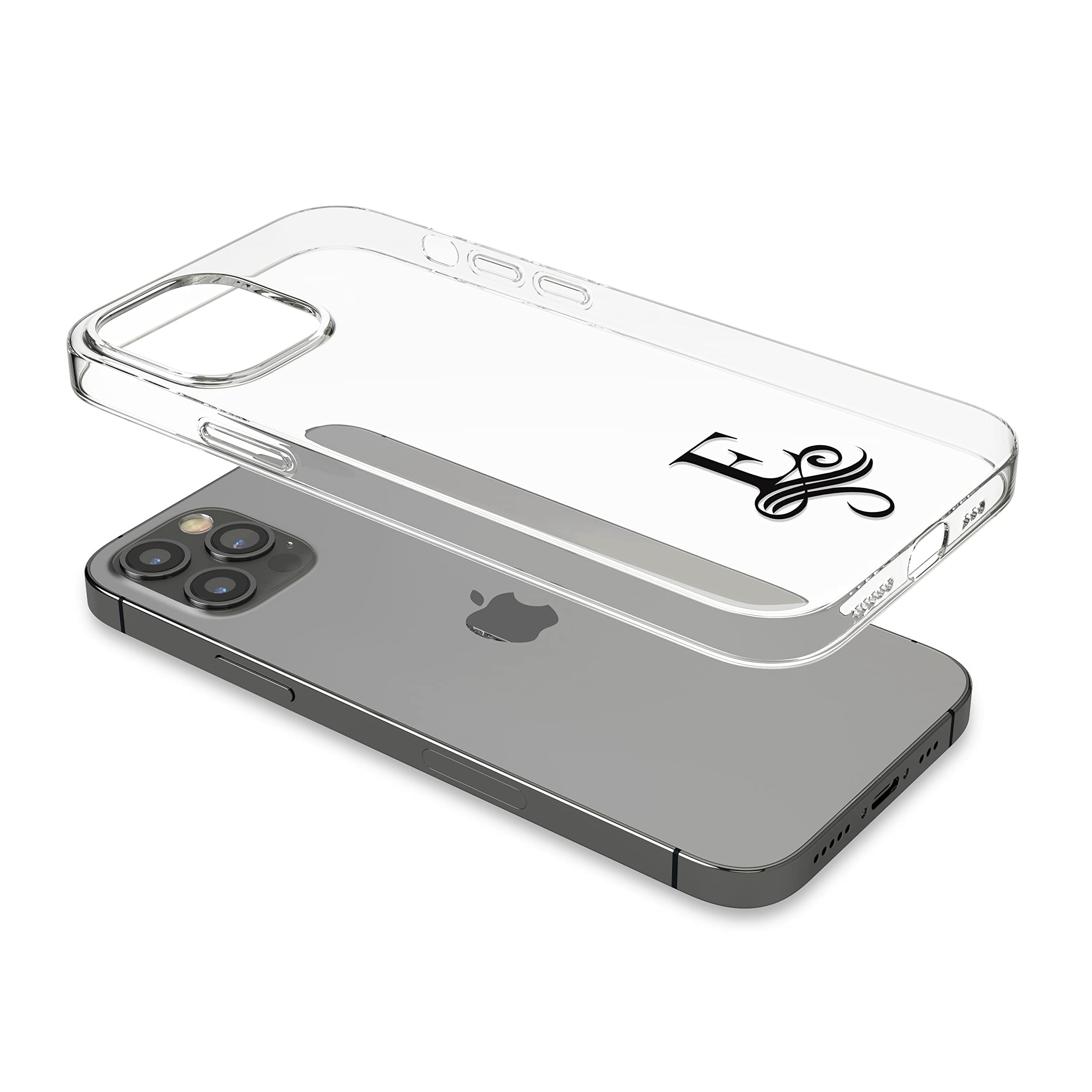 Personalized Clear Phone Case for iPhone 16/15/14/13/12/11 Pro Max Plus Mini - Slim Protective Cover with Scratch Resistance for Daily Use, Work & Travel