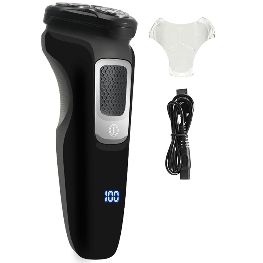 Electric Head Shaver for Bald Men - Rechargeable Wet/Dry Waterproof Shaving Machine - Full Body Grooming & Beard Trimmer - Perfect for Travel, Gym & Daily Shaving Routine