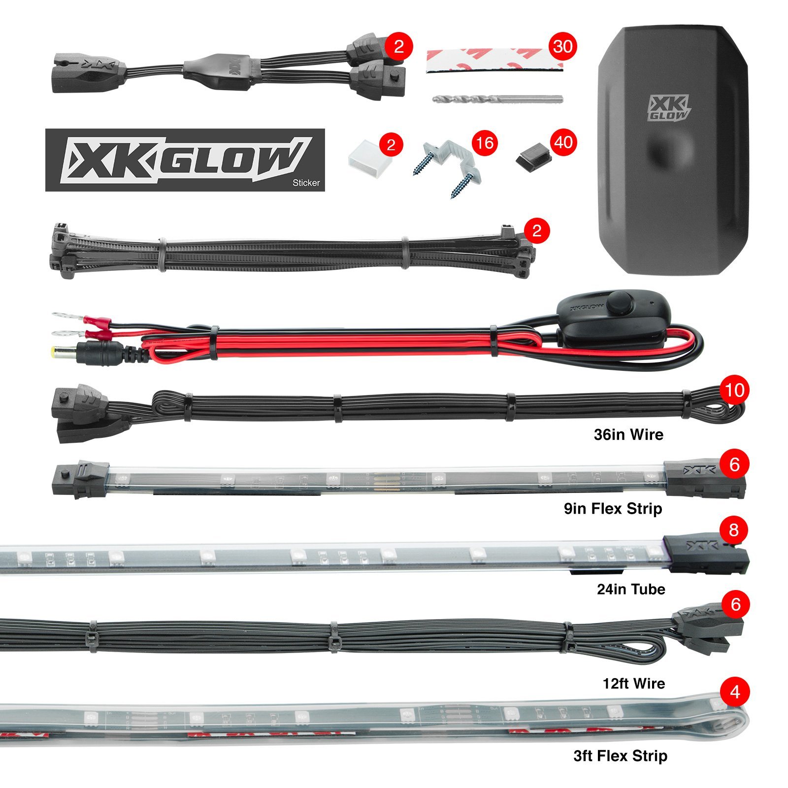 XKGLOW KS-CAR-PRO Car Detailing Kit - Professional Auto Cleaning Supplies for Shine & Protection | Perfect for Car Wash, Detailing & Vehicle Maintenance