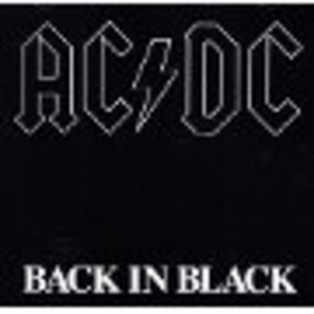 Back in Black T-Shirt | Classic Rock Band Tee | Vintage Style Unisex Cotton Shirt for Concerts & Casual Wear