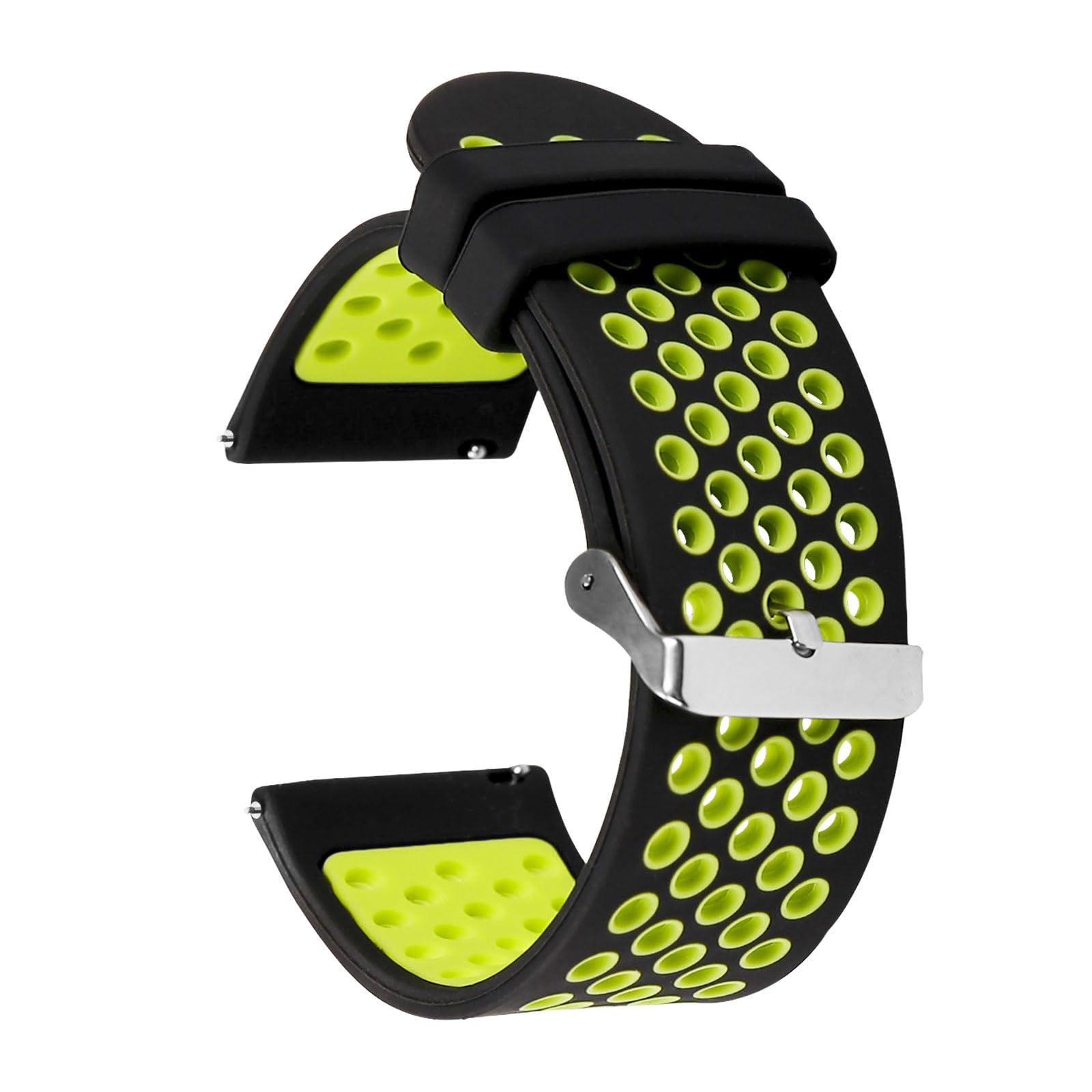 Universal 18mm 20mm 22mm 24mm Quick Release Silicone Watch Band Replacement - Durable Rubber Strap for Men & Women, Perfect for Sports, Swimming & Daily Wear