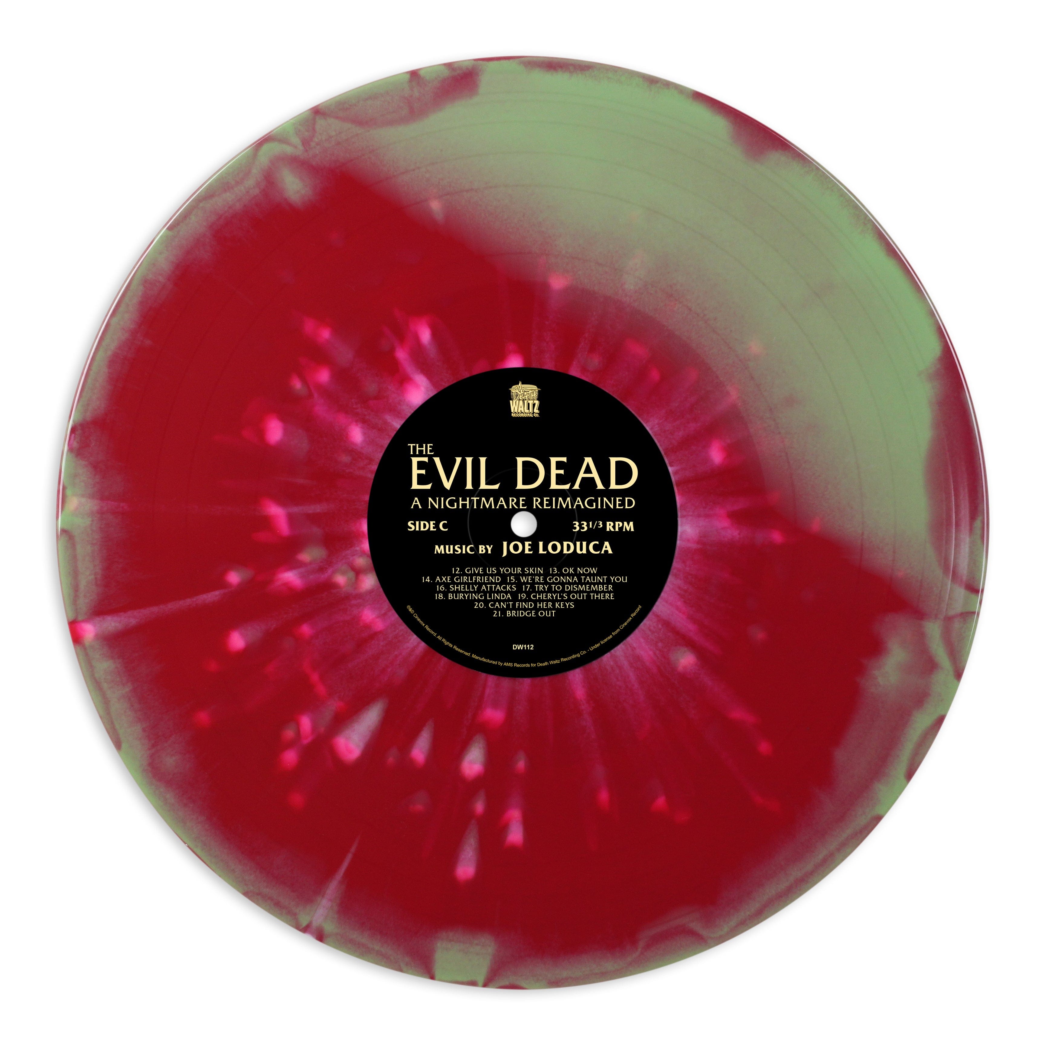 Evil Dead: A Nightmare Reimagined 2XLP Limited Edition Vinyl Soundtrack - Horror Movie Collector's Item for Home Theater & Halloween Parties