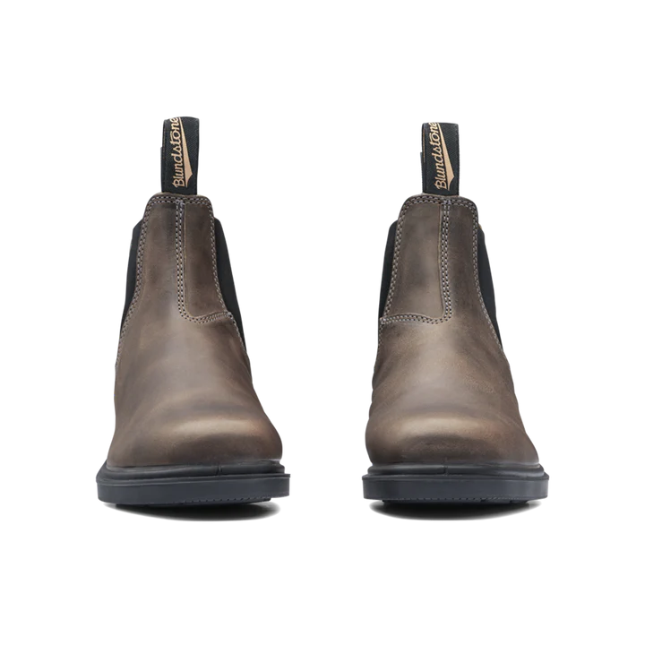 Blundstone 1395 Chelsea Boots - Steel Grey Leather Dress Boots for Men & Women | Comfortable & Stylish for Work, Casual Wear & Outdoor Activities