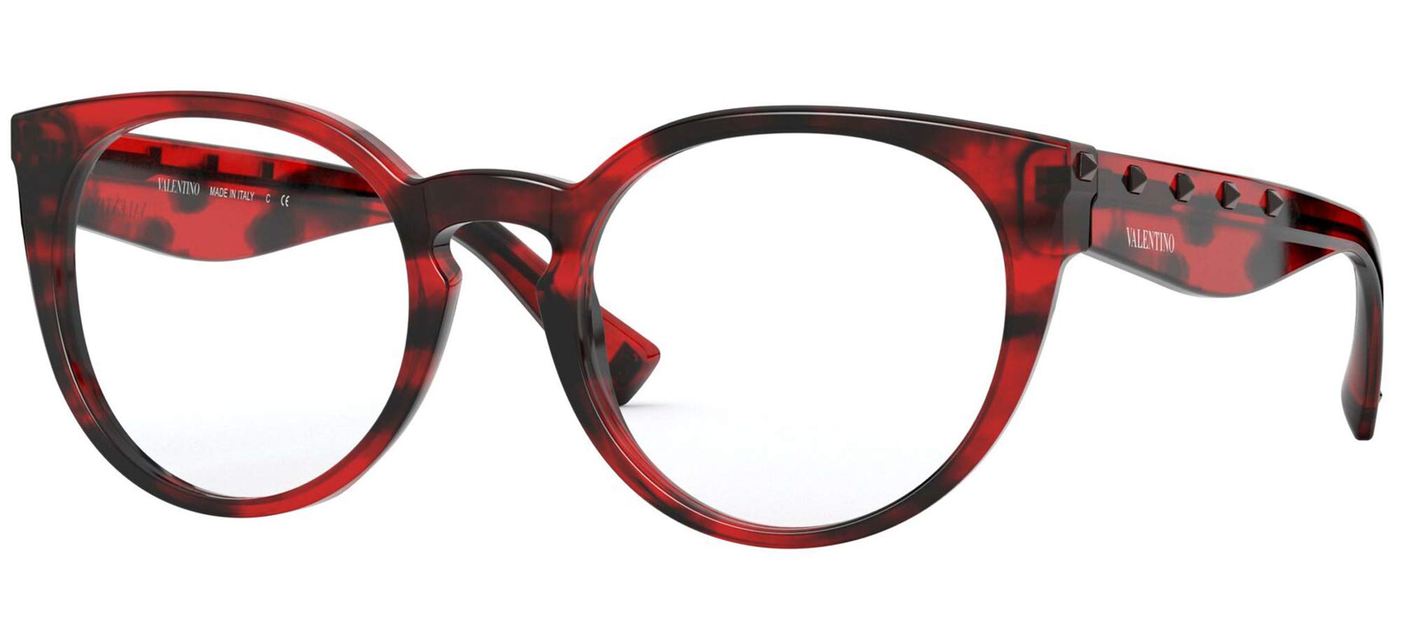 Valentino VA 3047 5020 Red Havana Eyeglasses - Stylish Designer Optical Frames for Women & Men | Perfect for Work, Reading & Fashion Accessories