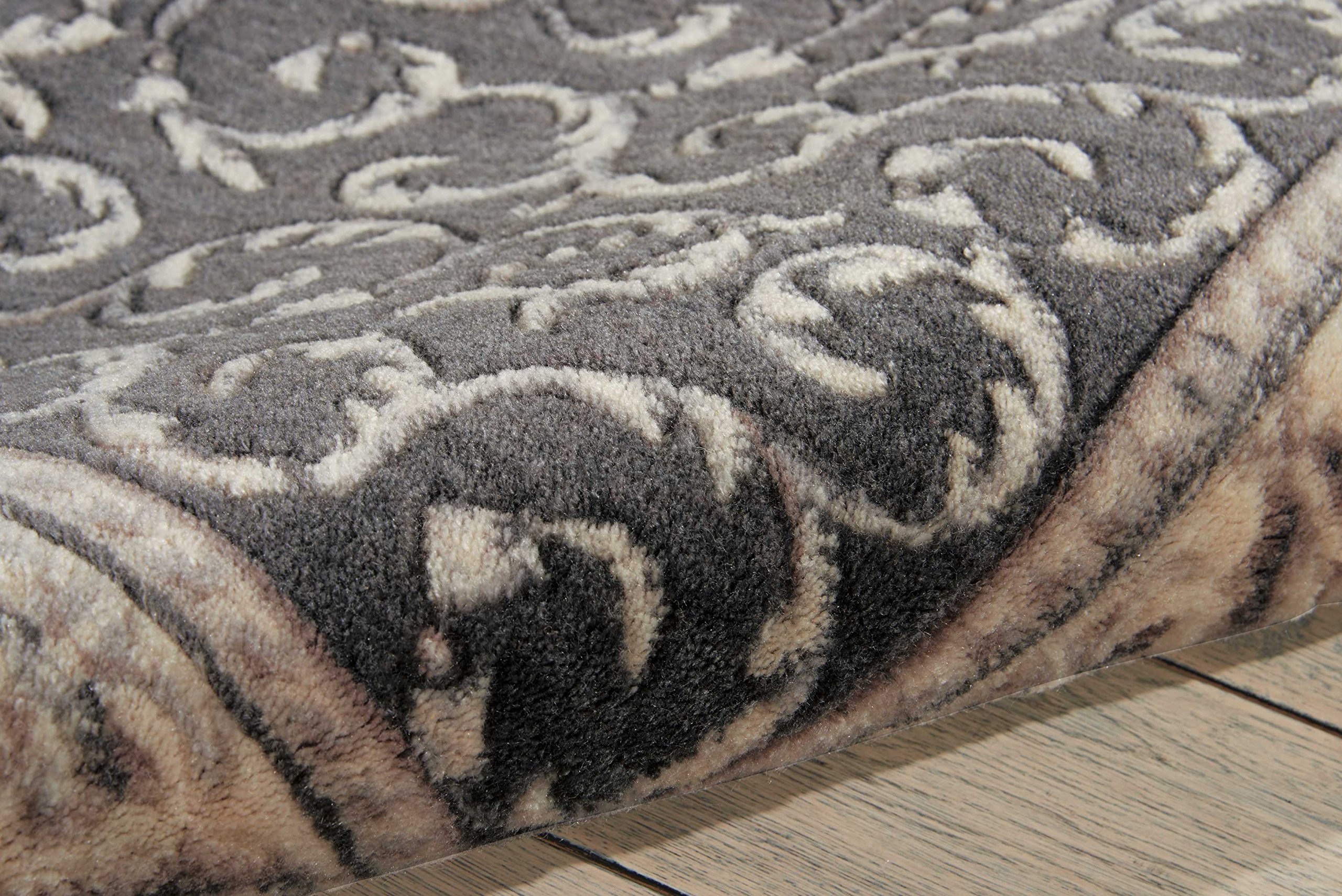 Nourison Somerset Traditional Charcoal 2'3
