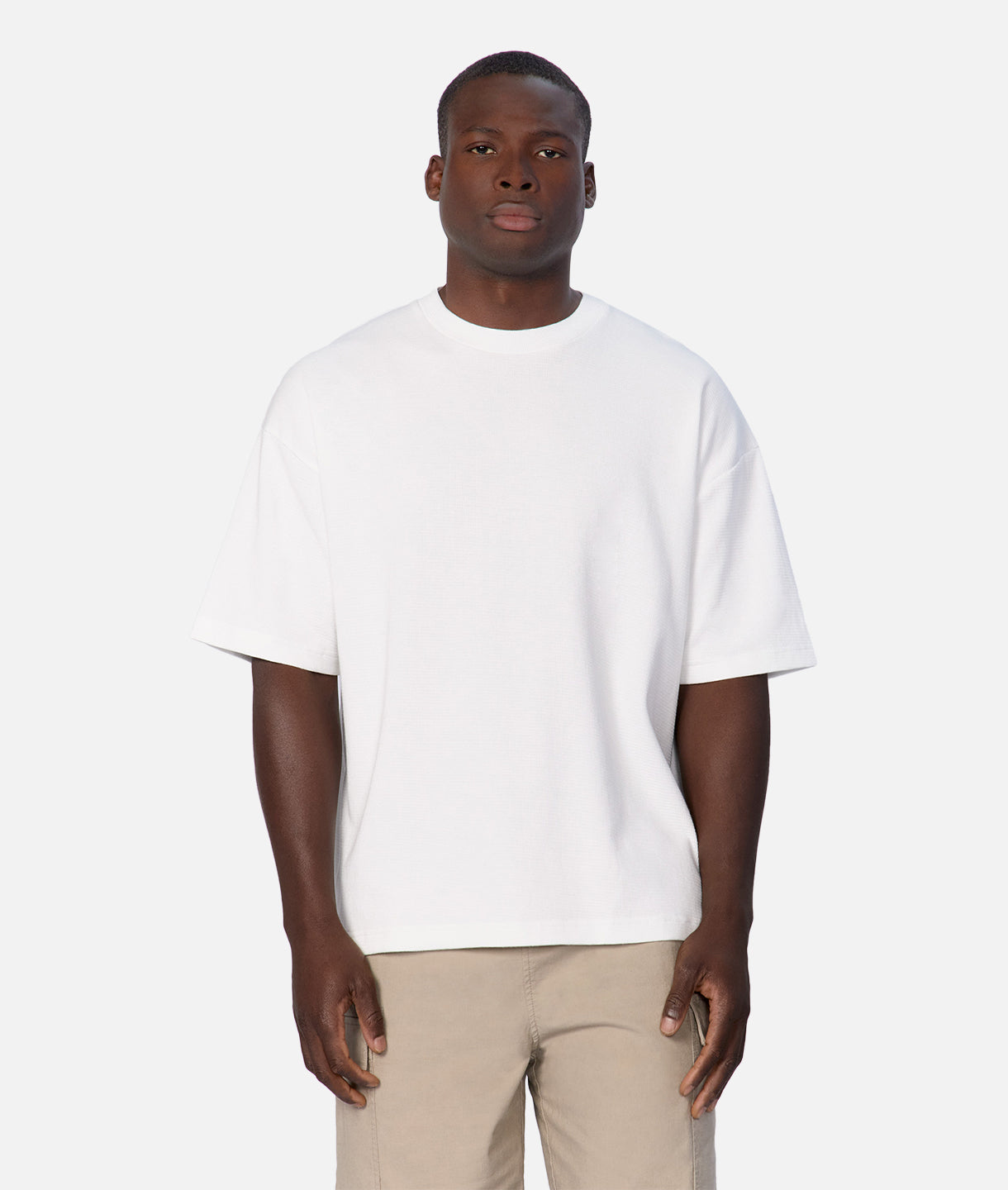 Premium Marlon Tee - Soft Cotton Crewneck T-Shirt in Cream | Comfortable & Stylish for Casual Wear, Outfits & Everyday Use