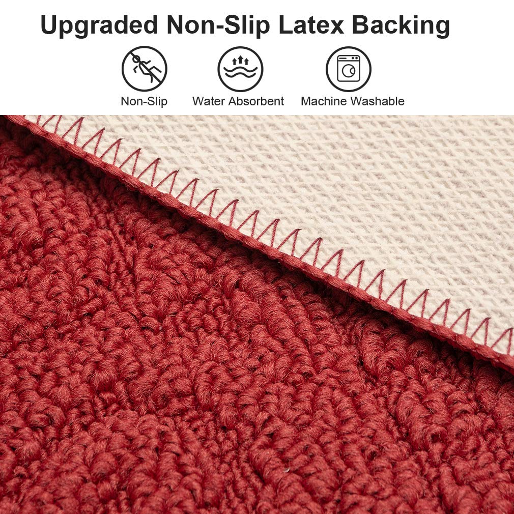 VANZAVANZU 2 Pack Non-Slip Kitchen Rugs - 31
