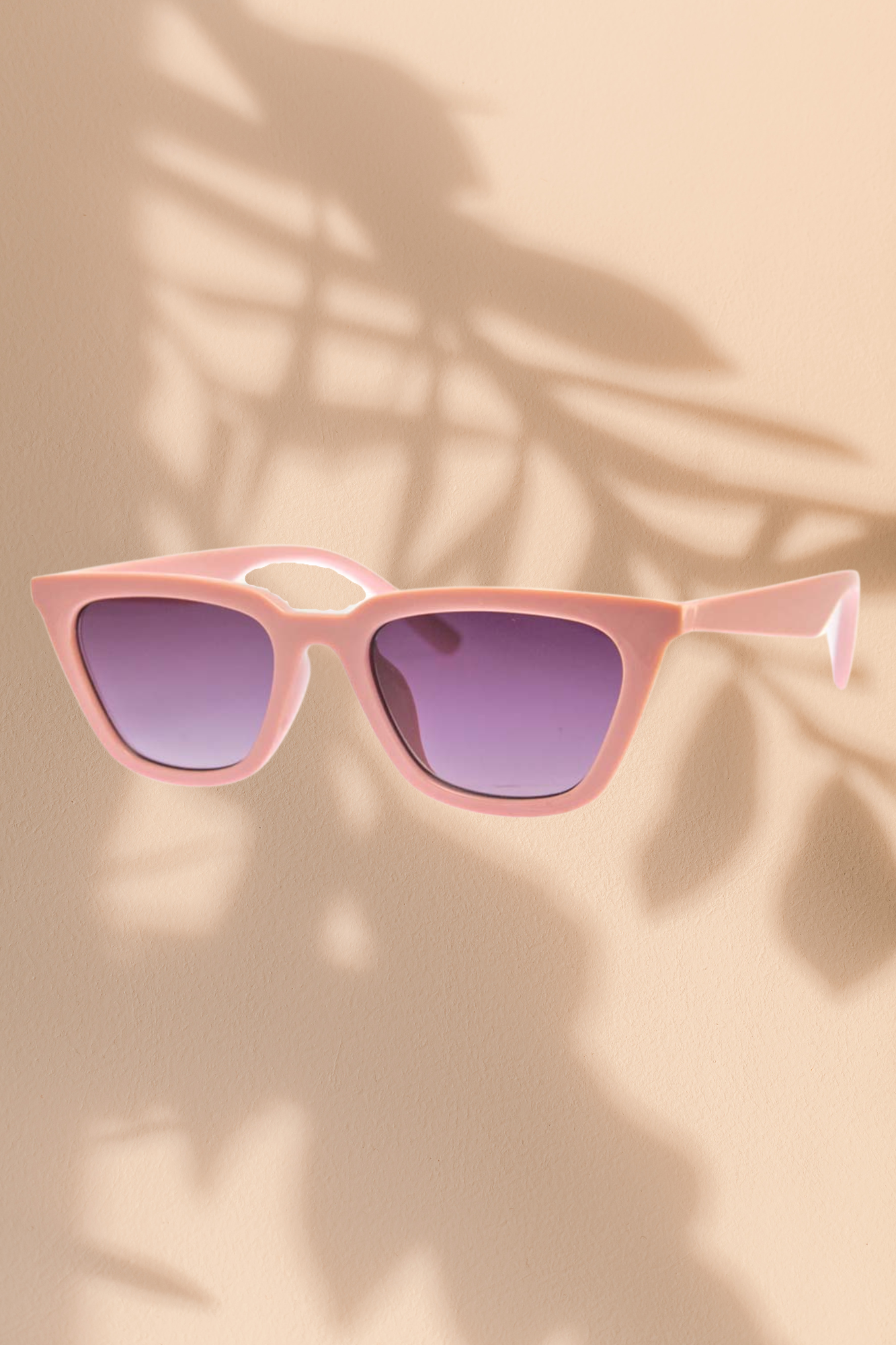 Steamy Sunnies | Light Pink Sunglasses for Women - Trendy UV Protection Shades for Beach, Driving & Outdoor Activities