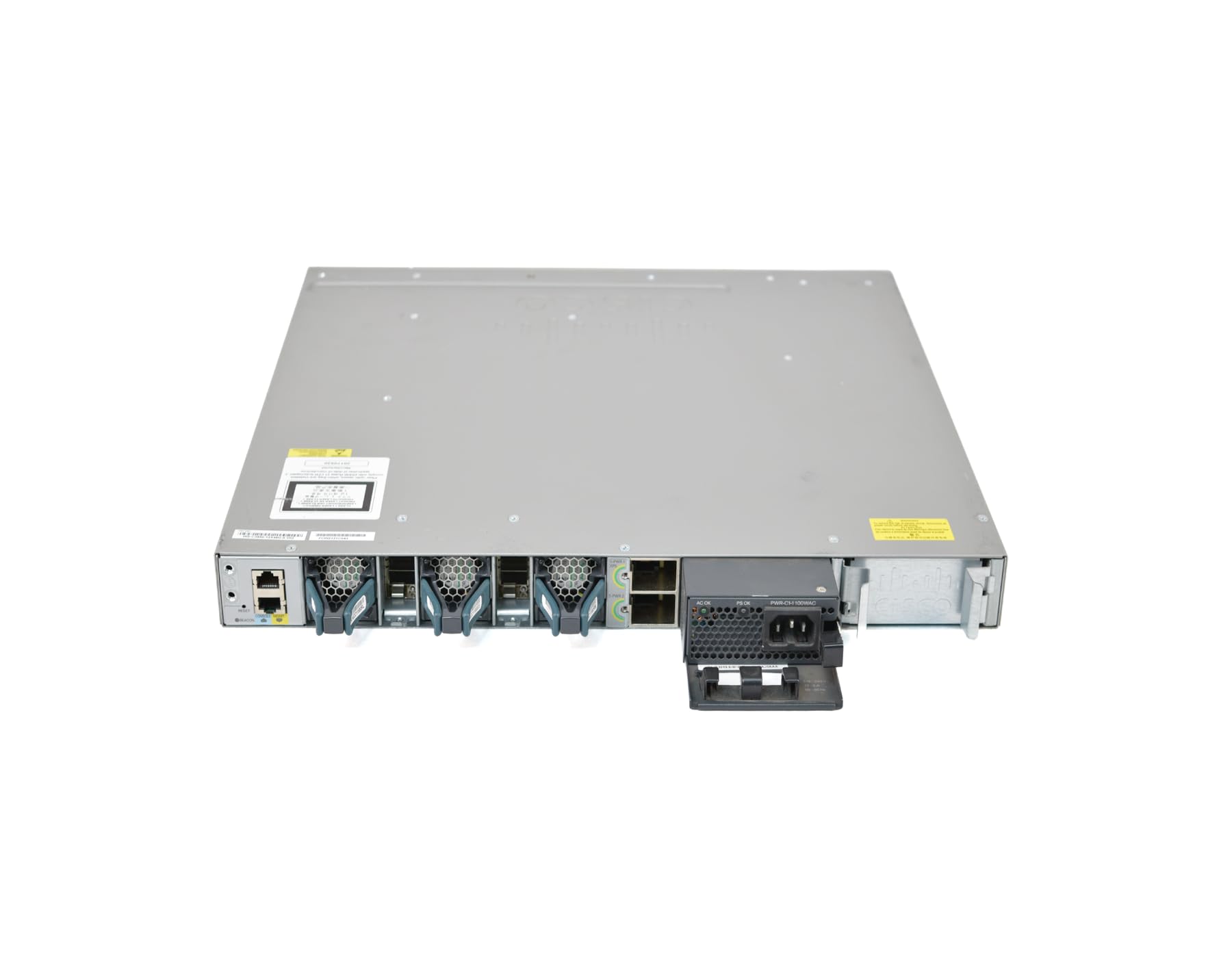 Refurbished Cisco WS-C3850-12X48U-S Catalyst 3850 48-Port UPOE Network Switch | Gigabit Ethernet, PoE+ | Ideal for Office, Data Center & Enterprise Networking