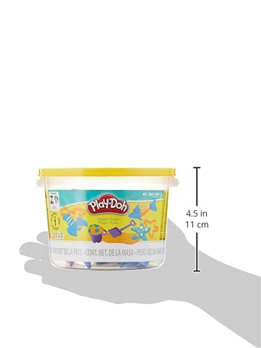Play-DOH Beach Creations Bucket - 10-Piece Kids Sand & Clay Toy Set for Creative Play - Perfect for Beach, Sandbox & Indoor Arts & Crafts Activities