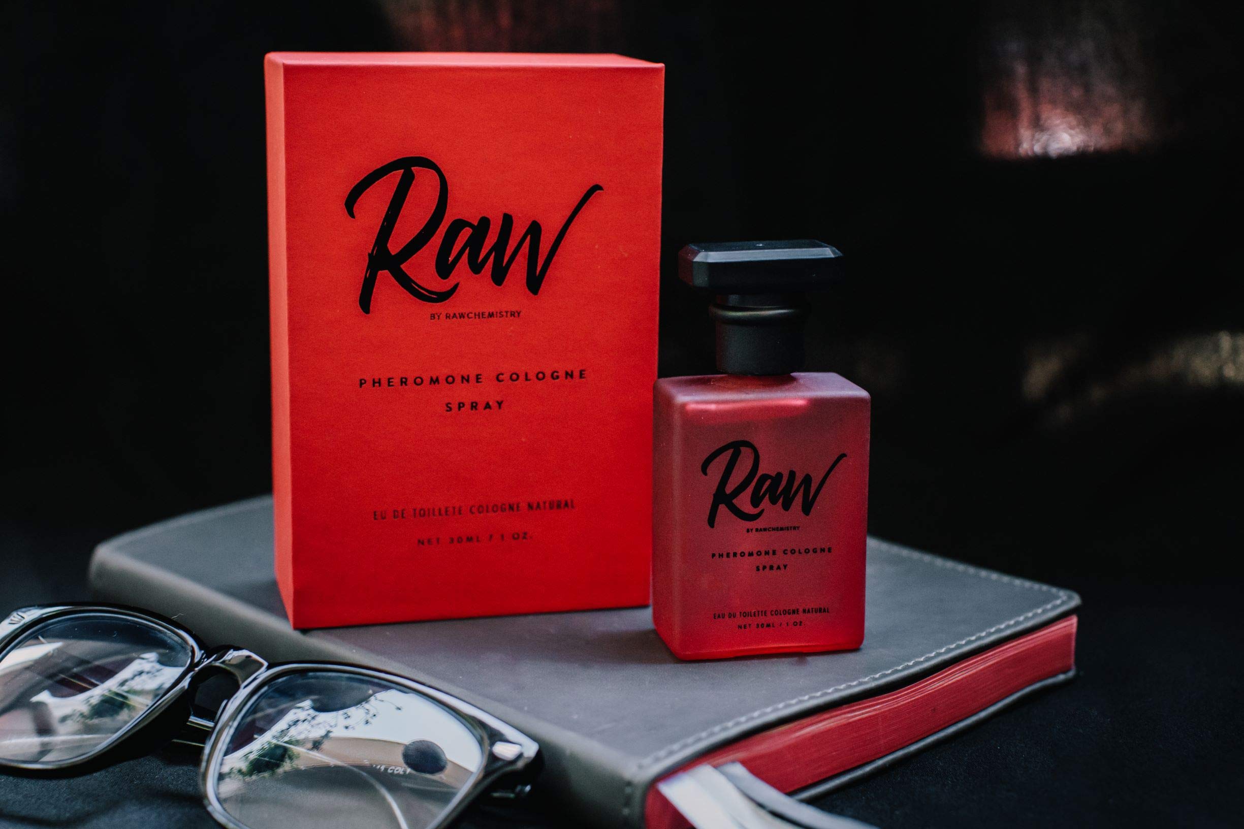RawChemistry Pheromone Cologne for Men - 1 oz Natural Scented Cologne with Pheromones | Attract & Boost Confidence | Perfect for Dates, Work & Social Events