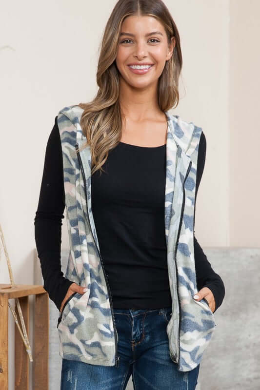 Lightweight Camouflage Soft Vest for Men & Women - Made in USA - Perfect for Hunting, Outdoor Adventures & Casual Wear