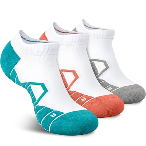 Red Blue Grey 3 Pairs