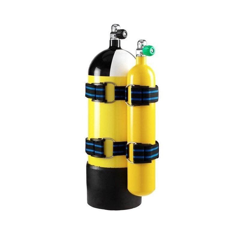AP Valves Pony Cylinder Cambands - Durable Scuba Diving Tank Straps for Secure Underwater Equipment Attachment - Perfect for Professional Divers and Underwater Explorers