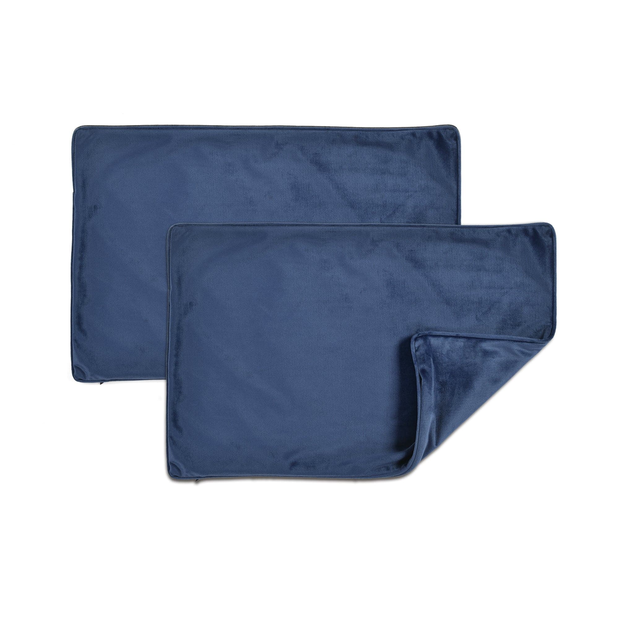 Luxury Velvet Decorative Pillow Covers 2-Pack Set - Soft & Stylish Home Decor for Sofa, Bed, Couch - Perfect for Living Room, Bedroom, Nursery