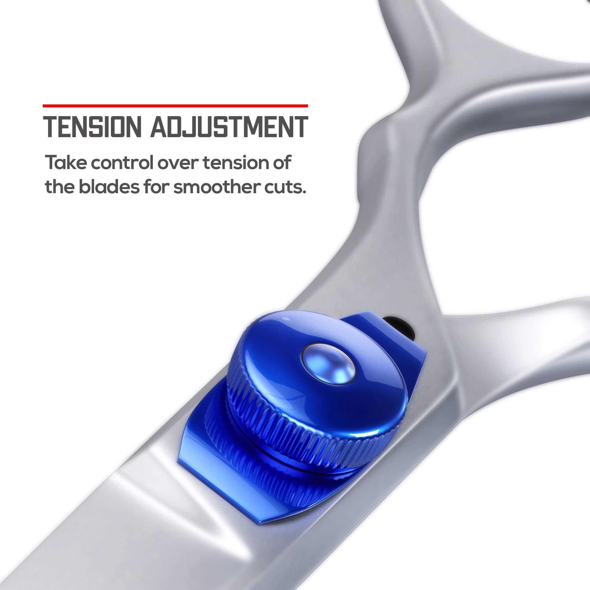 Professional 5.5 Inch Hair Cutting Scissors for Barbers & Stylists - Sharp Hairdressing Shears for Women & Men - Perfect for Salon, Home Haircuts & DIY Styling
