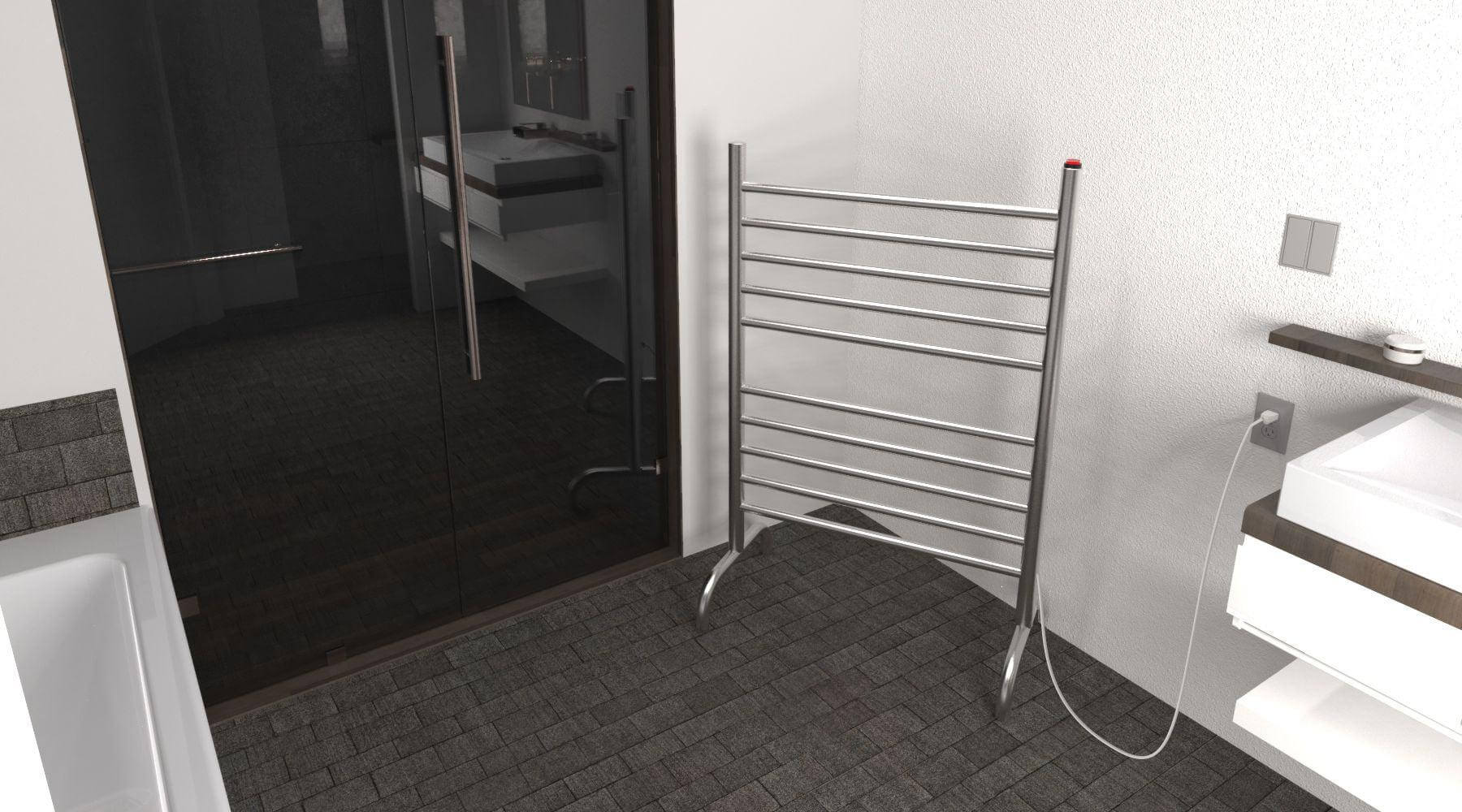 Amba 24 Solo 24 Plug-in Freestanding Towel Warmer - 24