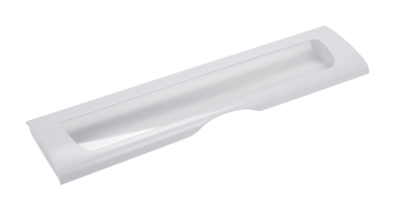 Whirlpool W10827914 White Dishwasher Drawer Front Replacement - Perfect for Kitchen Appliance Repair & DIY Upgrades