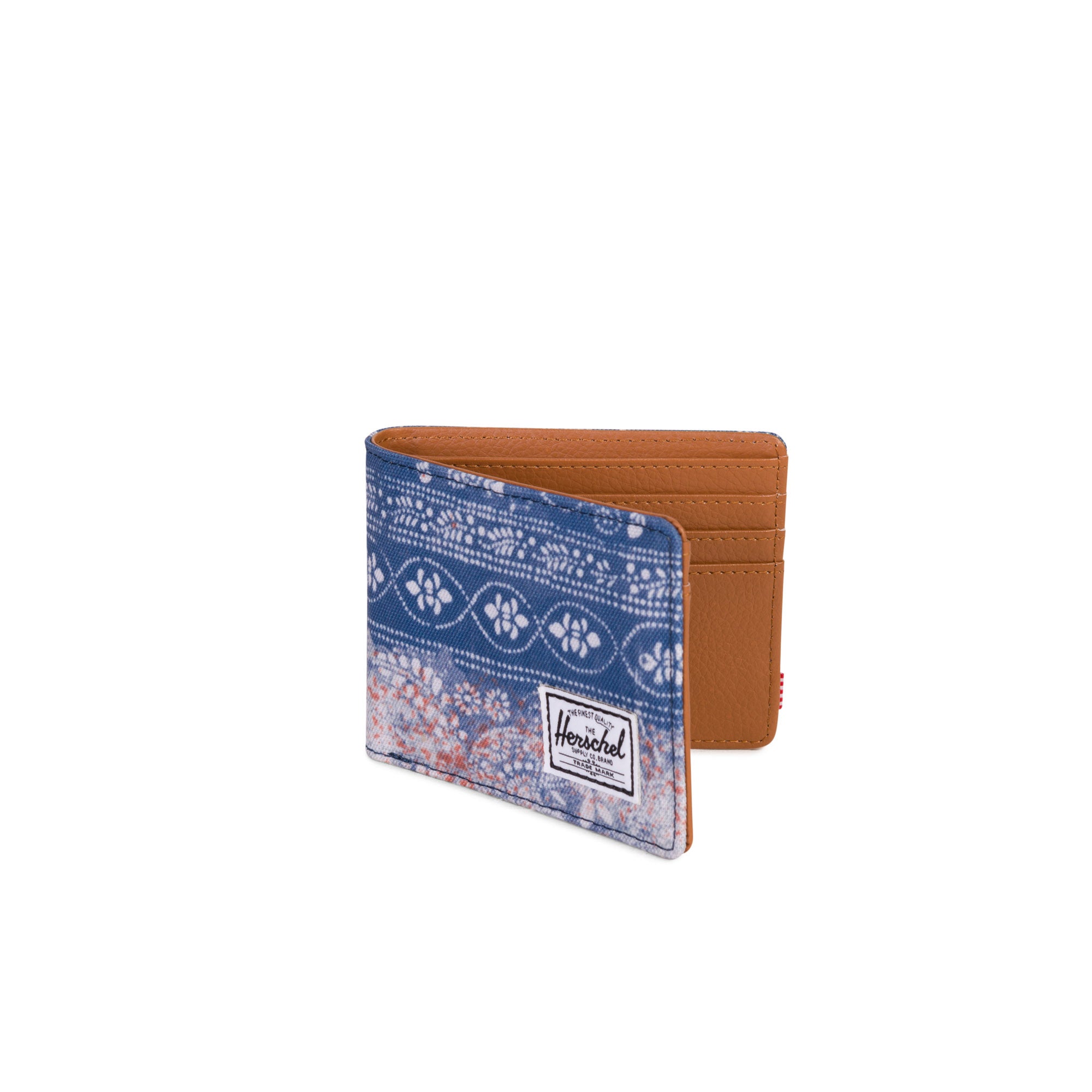 Herschel Hank Wallet in Chai - Slim RFID Blocking Leather Wallet for Men - Perfect for Travel, Business, and Everyday Use