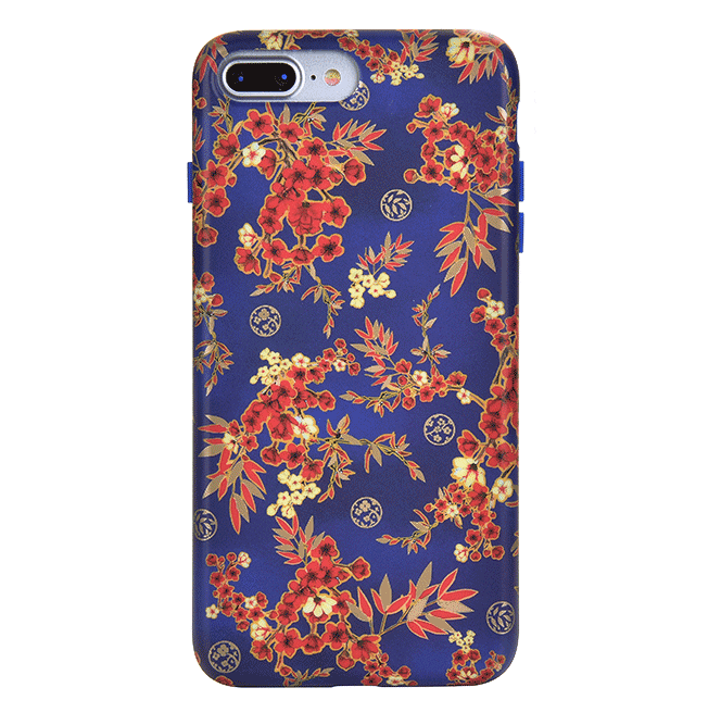 Cherry Blossom Floral Pattern iPhone Case - Elegant Spring Design for iPhone 13/14/15 Pro Max - Perfect for Spring Outfits & Photography