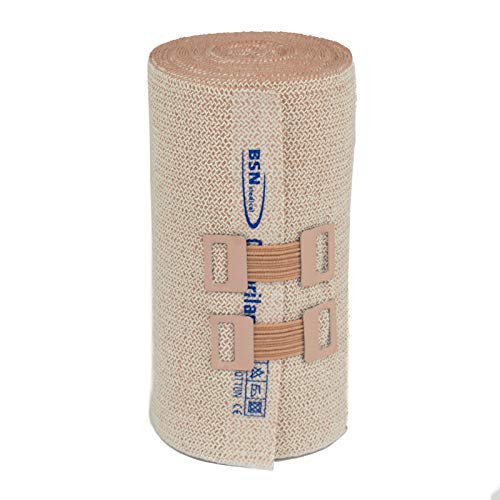 Comprilan Compression Bandage Roll - 3.9 Inch x 16.4 Feet (20 Rolls Case) | Medical Grade Elastic Bandage for Sprains, Swelling & Post-Surgery Support | First Aid, Sports Injury & Wound Care Essential