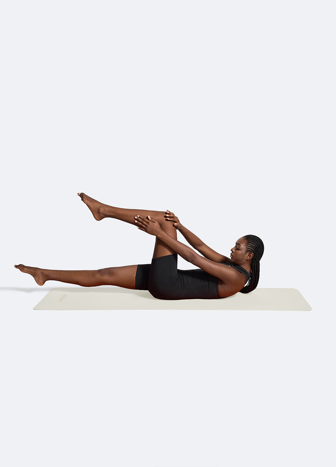 Premium Non-Slip Yoga Mat for Home & Gym Workouts - Extra Thick Exercise Mat for Pilates, Stretching & Fitness - Ideal for Yoga, Meditation & Home Exercise Routines